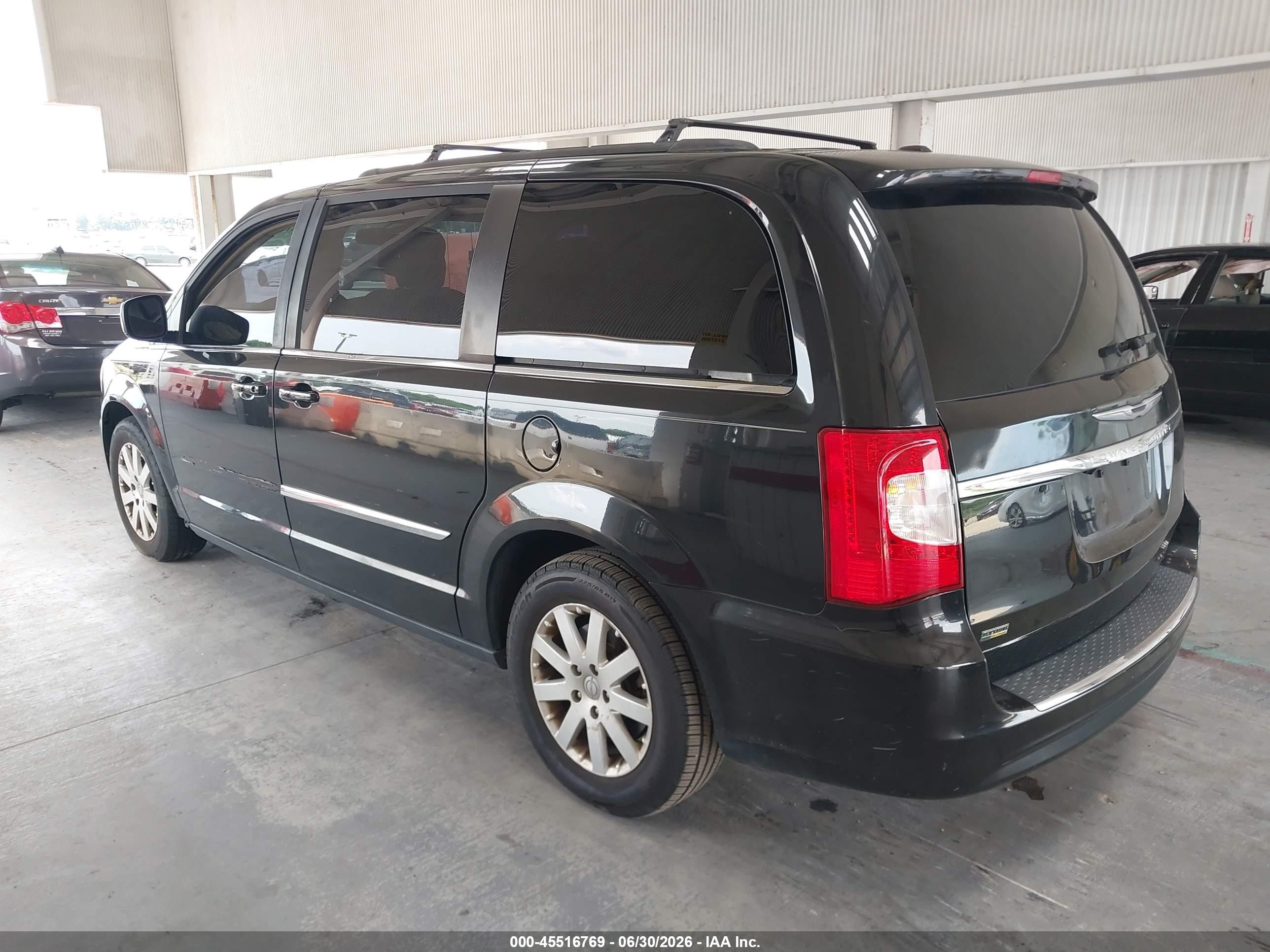 2015 Chrysler Town & Country Touring Черный vin: 2C4RC1BG5FR644588