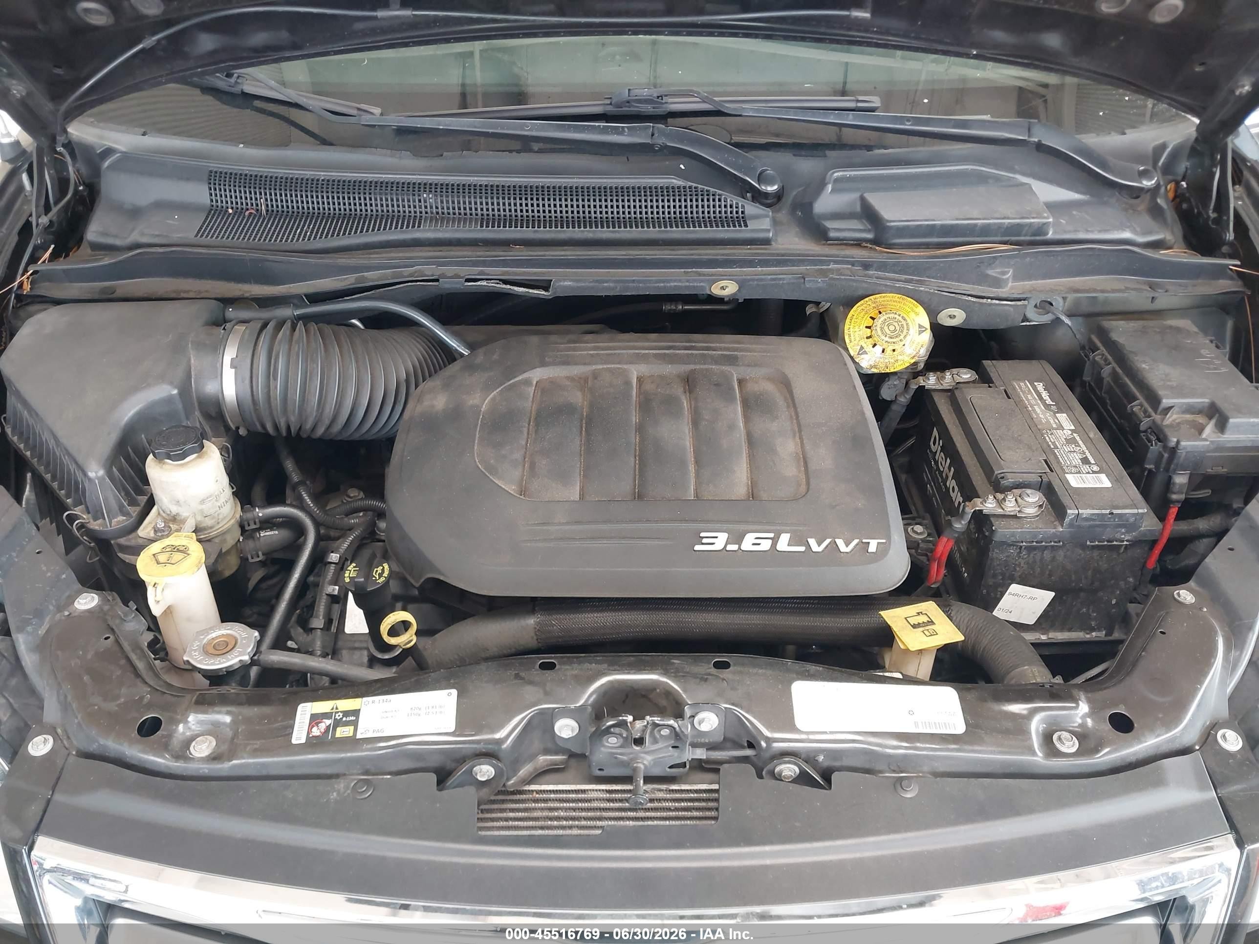 2015 Chrysler Town & Country Touring Черный vin: 2C4RC1BG5FR644588