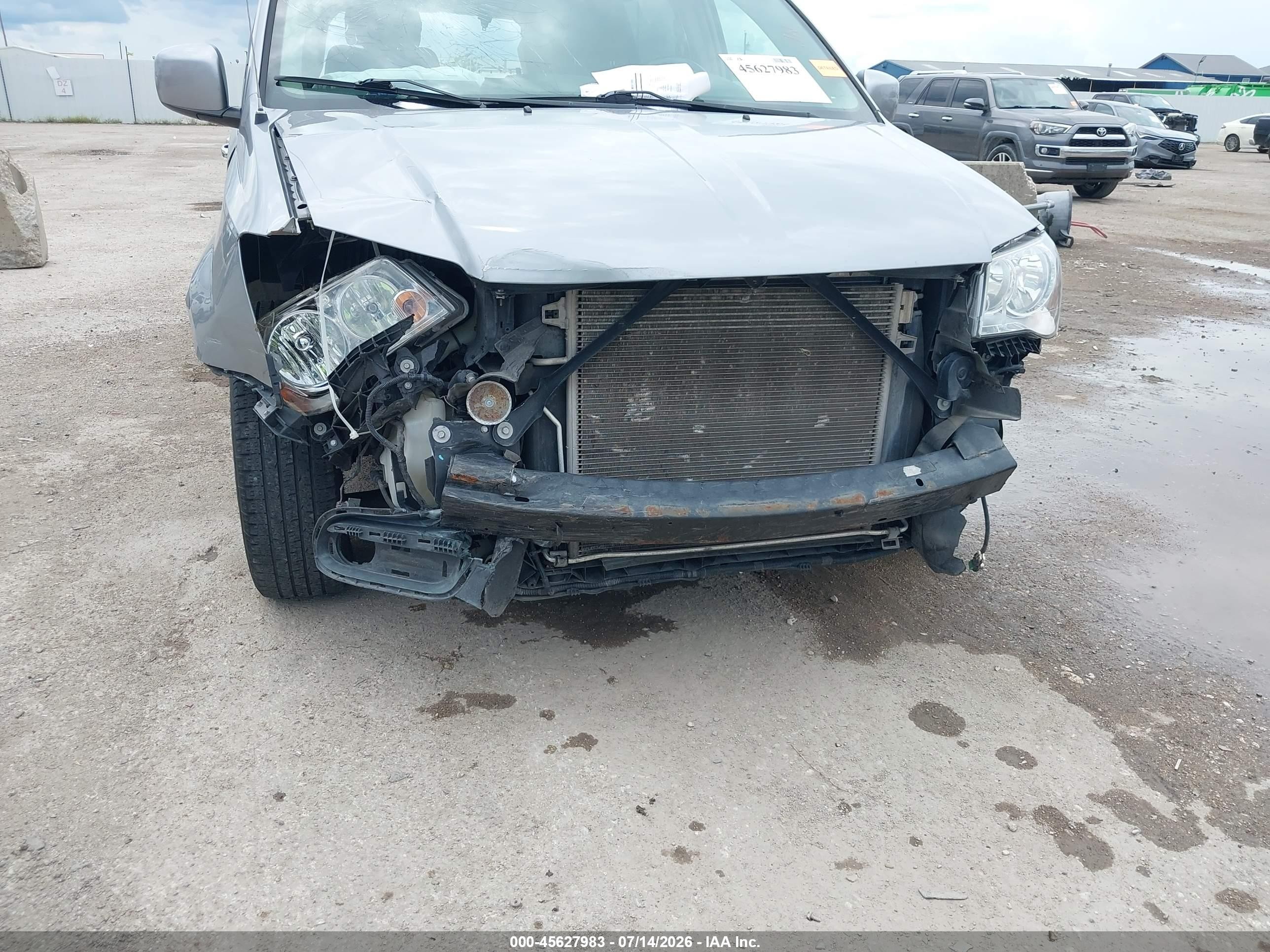 2015 Chrysler Town & Country Touring Gray vin: 2C4RC1BG5FR662038