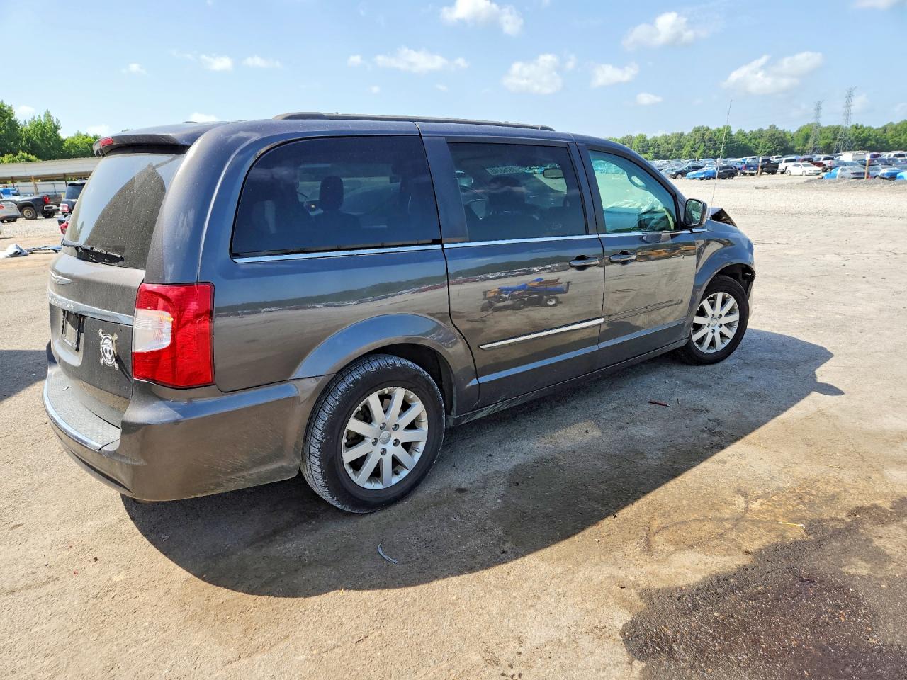 2015 Chrysler Town & Country Touring Gray vin: 2C4RC1BG5FR673380