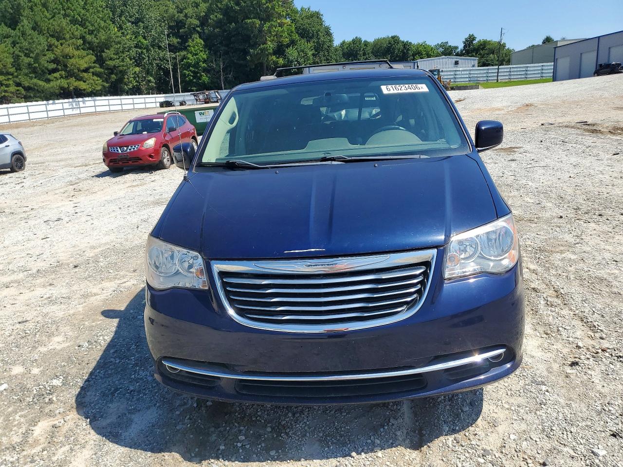 2015 Chrysler Town & Country Touring Blue vin: 2C4RC1BG5FR696559
