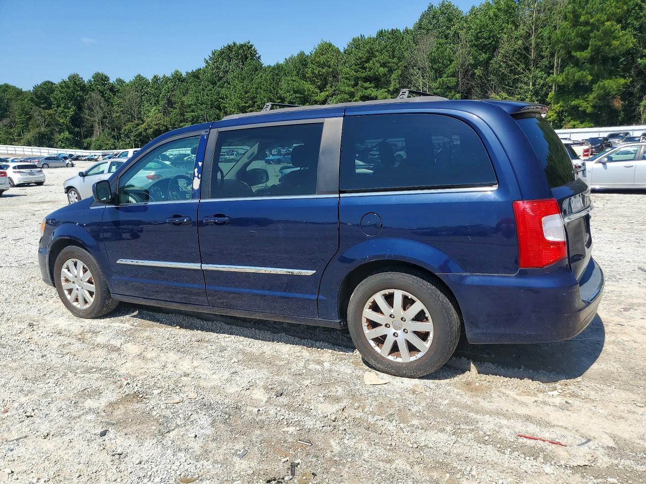 2015 Chrysler Town & Country Touring Blue vin: 2C4RC1BG5FR696559