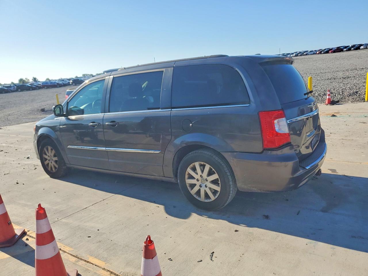 2016 Chrysler Town & Country Touring Серый vin: 2C4RC1BG5GR229708