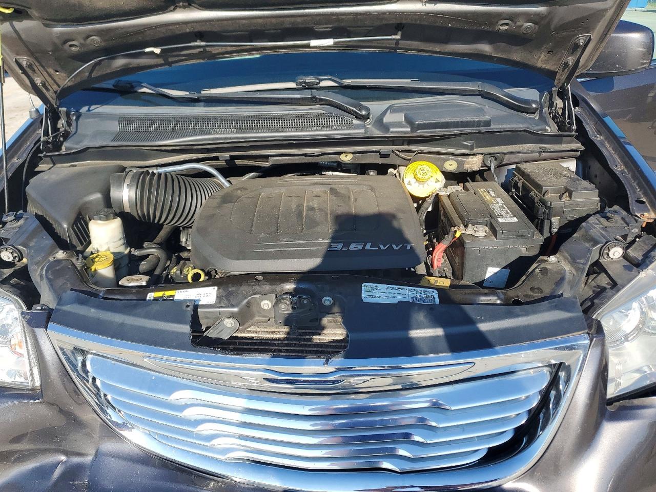 2016 Chrysler Town & Country Touring Серый vin: 2C4RC1BG5GR229708
