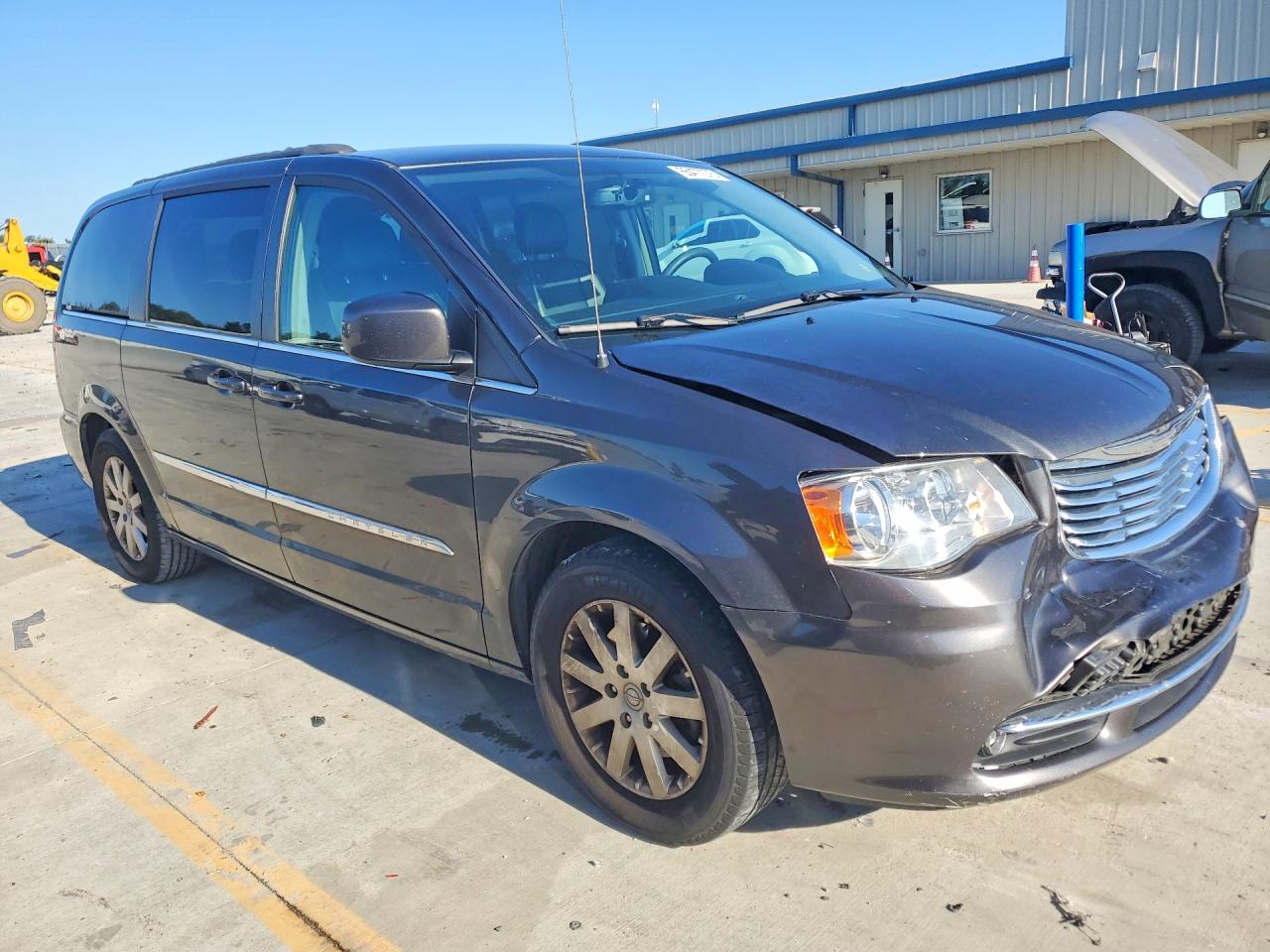 2016 Chrysler Town & Country Touring Серый vin: 2C4RC1BG5GR229708