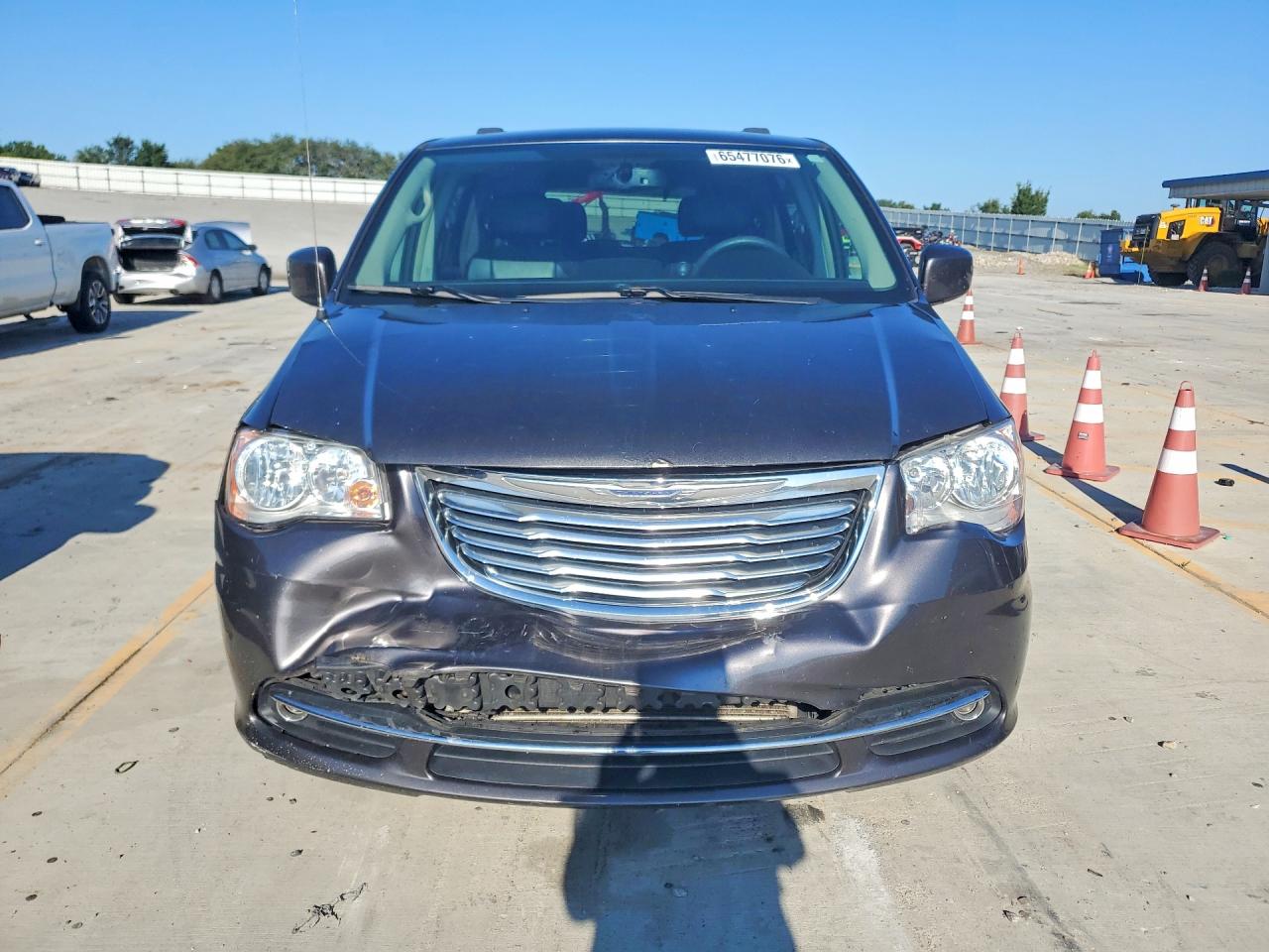2016 Chrysler Town & Country Touring Серый vin: 2C4RC1BG5GR229708