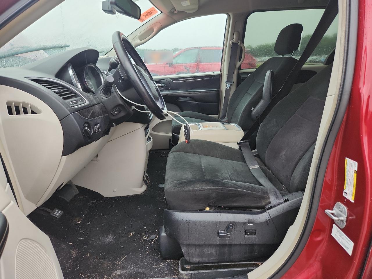 2012 Chrysler Town & Country Touring Maroon vin: 2C4RC1BG6CR106462