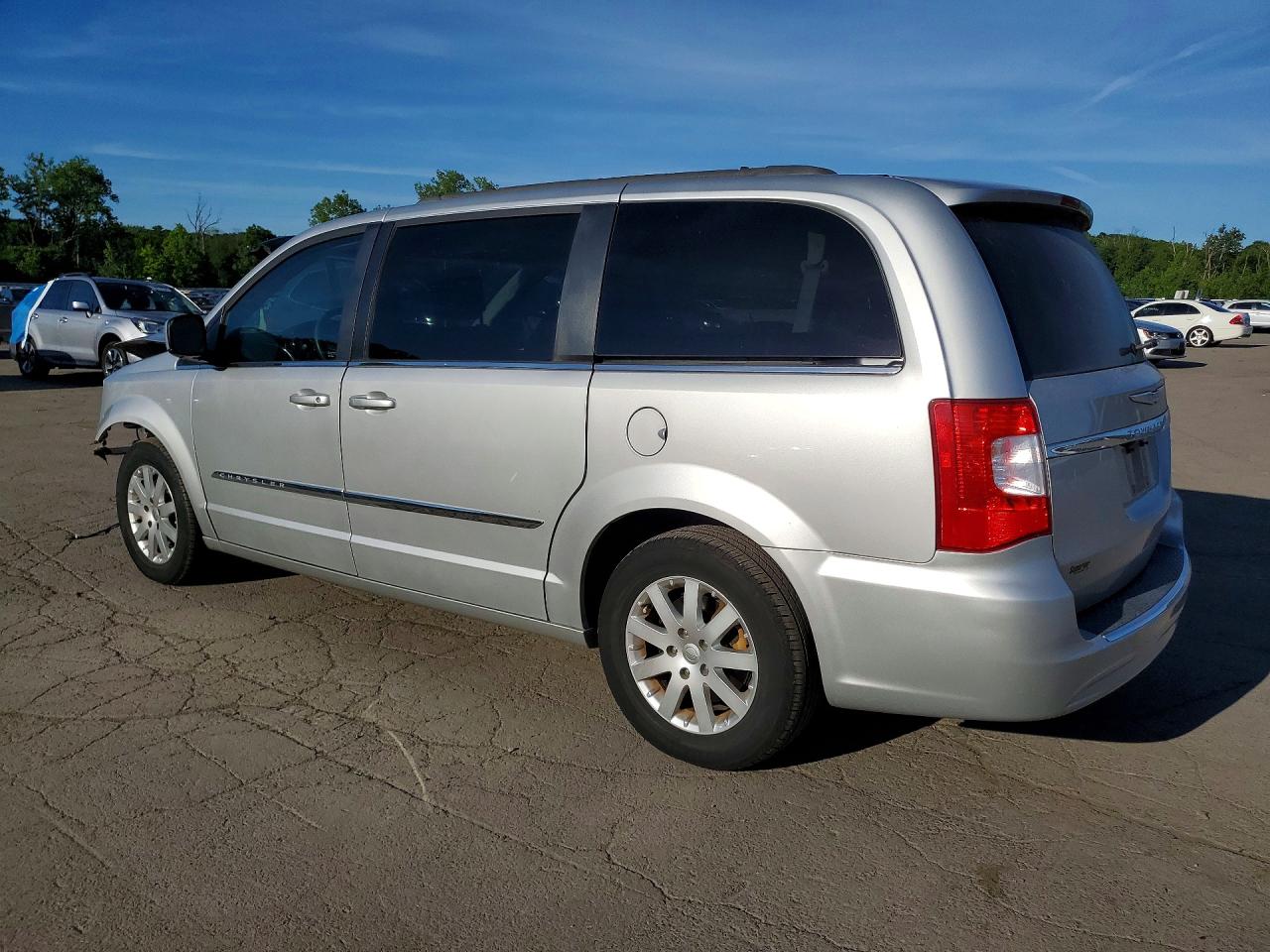 2012 Chrysler Town & Country Touring Silver vin: 2C4RC1BG6CR338639