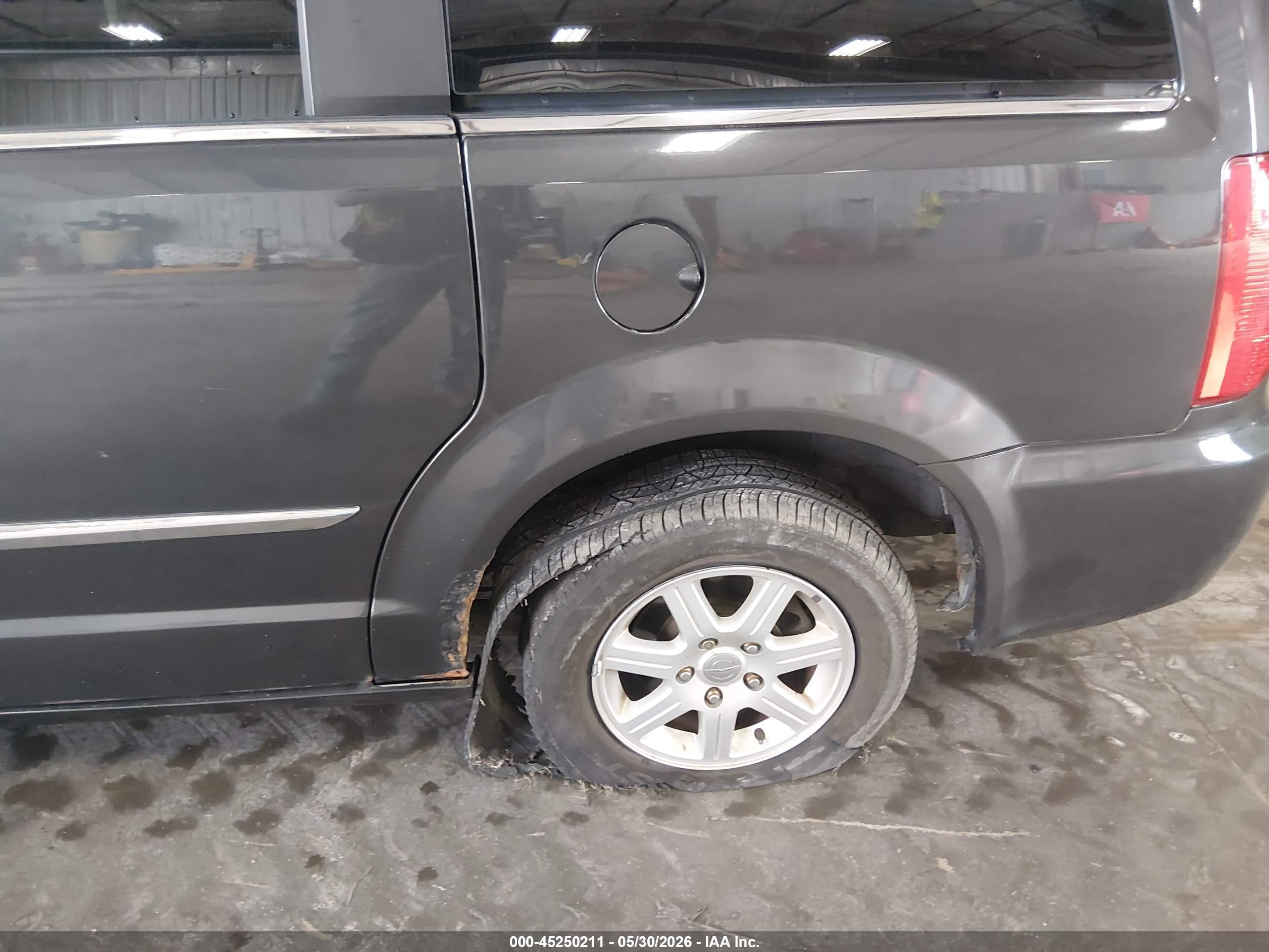 2012 Chrysler Town & Country Touring Black vin: 2C4RC1BG6CR376436
