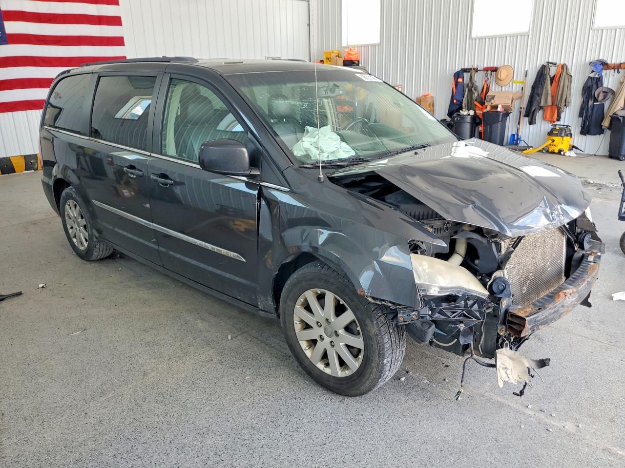 2012 Chrysler Town & Country Touring Gray vin: 2C4RC1BG6CR400573