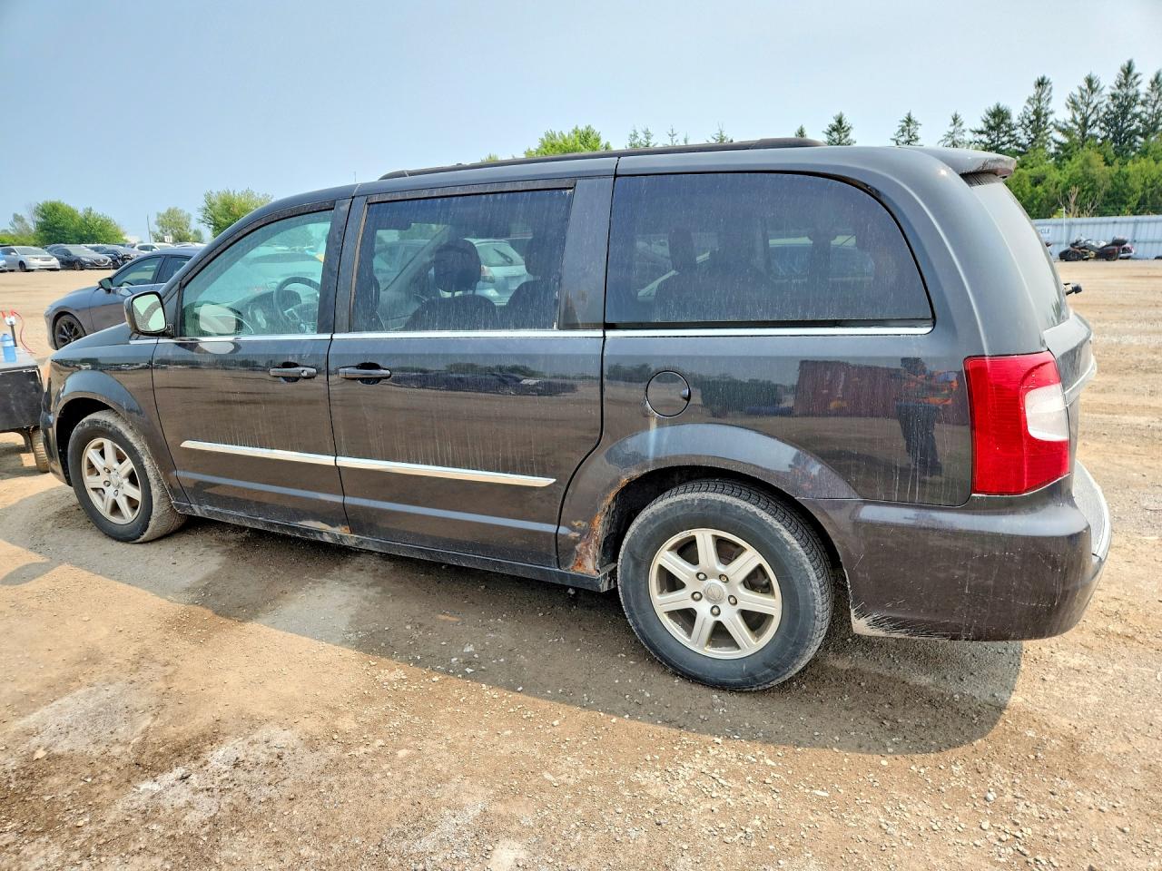 2012 Chrysler Town & Country Touring Gray vin: 2C4RC1BG6CR401030