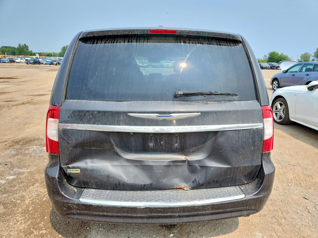 2012 Chrysler Town & Country Touring Gray vin: 2C4RC1BG6CR401030