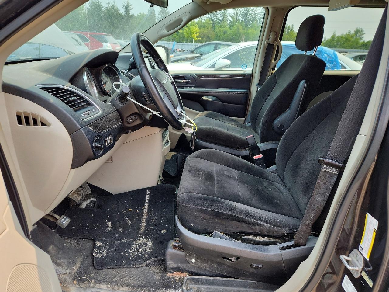 2012 Chrysler Town & Country Touring Gray vin: 2C4RC1BG6CR401030