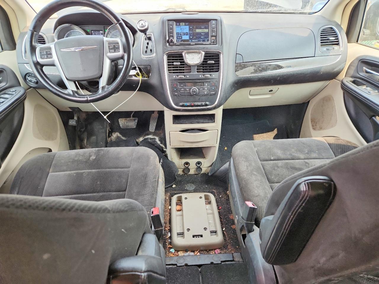 2012 Chrysler Town & Country Touring Gray vin: 2C4RC1BG6CR401030