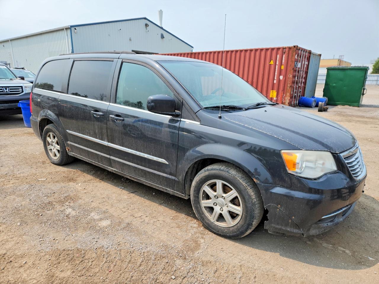 2012 Chrysler Town & Country Touring Gray vin: 2C4RC1BG6CR401030