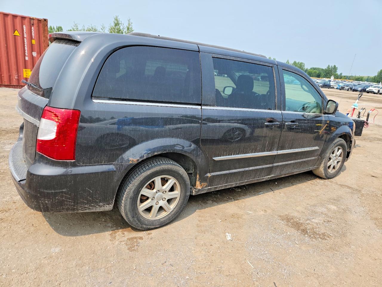 2012 Chrysler Town & Country Touring Gray vin: 2C4RC1BG6CR401030