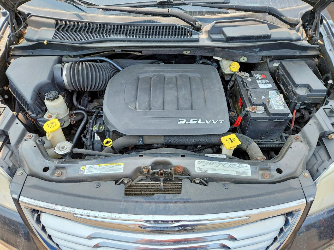 2012 Chrysler Town & Country Touring Gray vin: 2C4RC1BG6CR401030