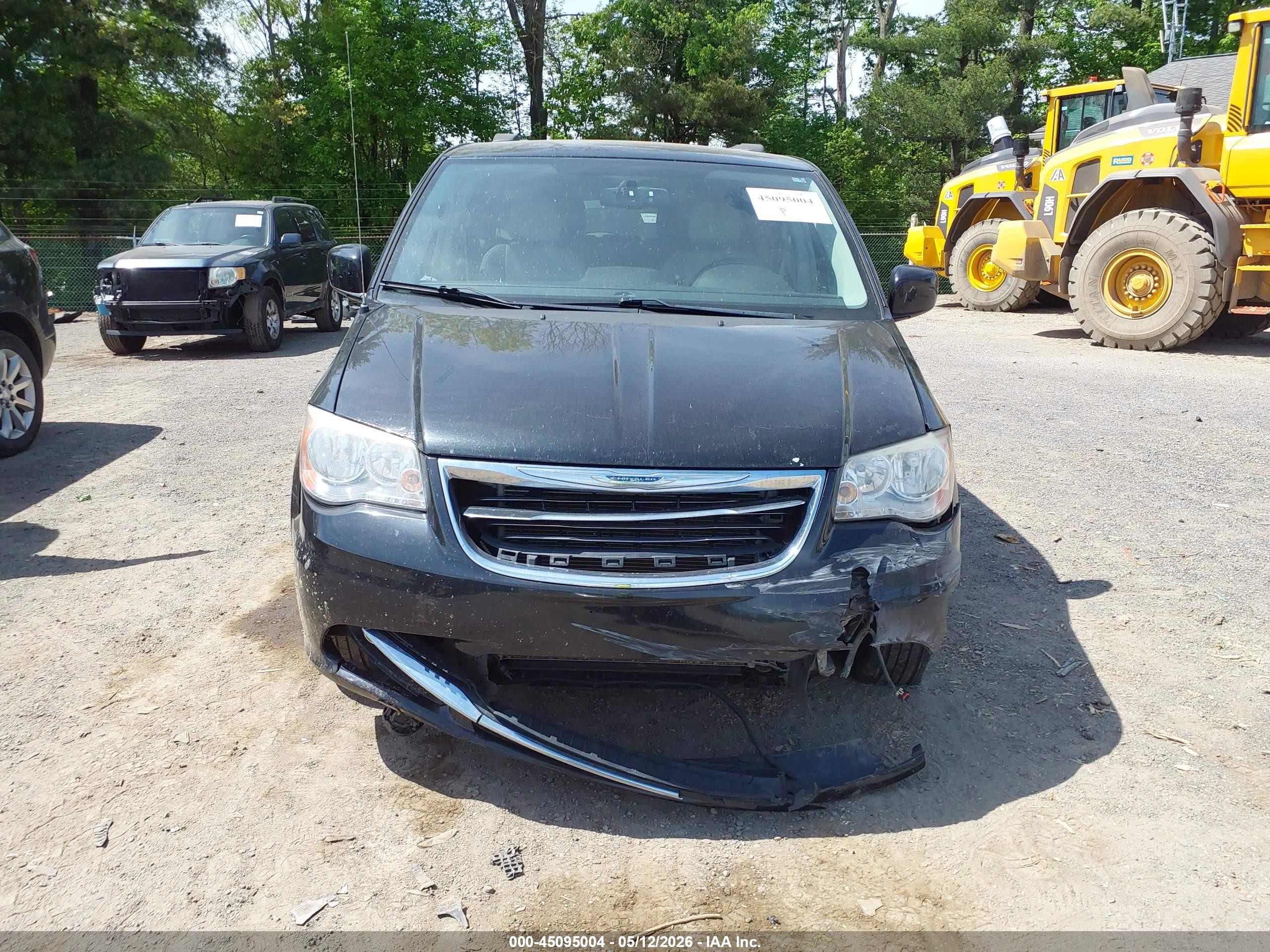 2013 Chrysler Town & Country Touring Black vin: 2C4RC1BG6DR653331