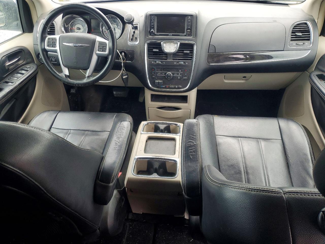 2013 Chrysler Town & Country Touring Black vin: 2C4RC1BG6DR675457