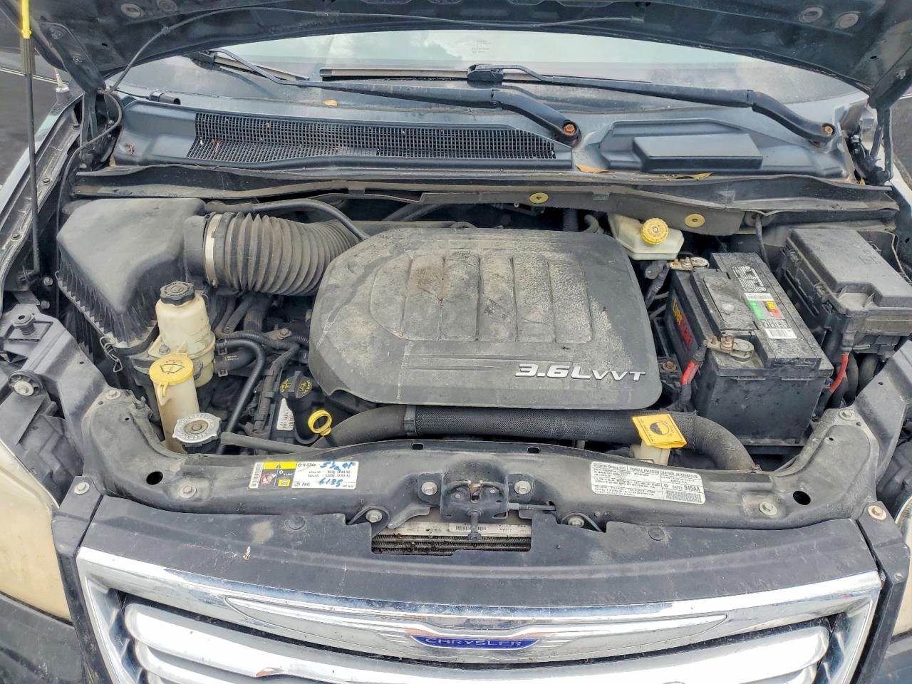 2013 Chrysler Town & Country Touring Black vin: 2C4RC1BG6DR675457