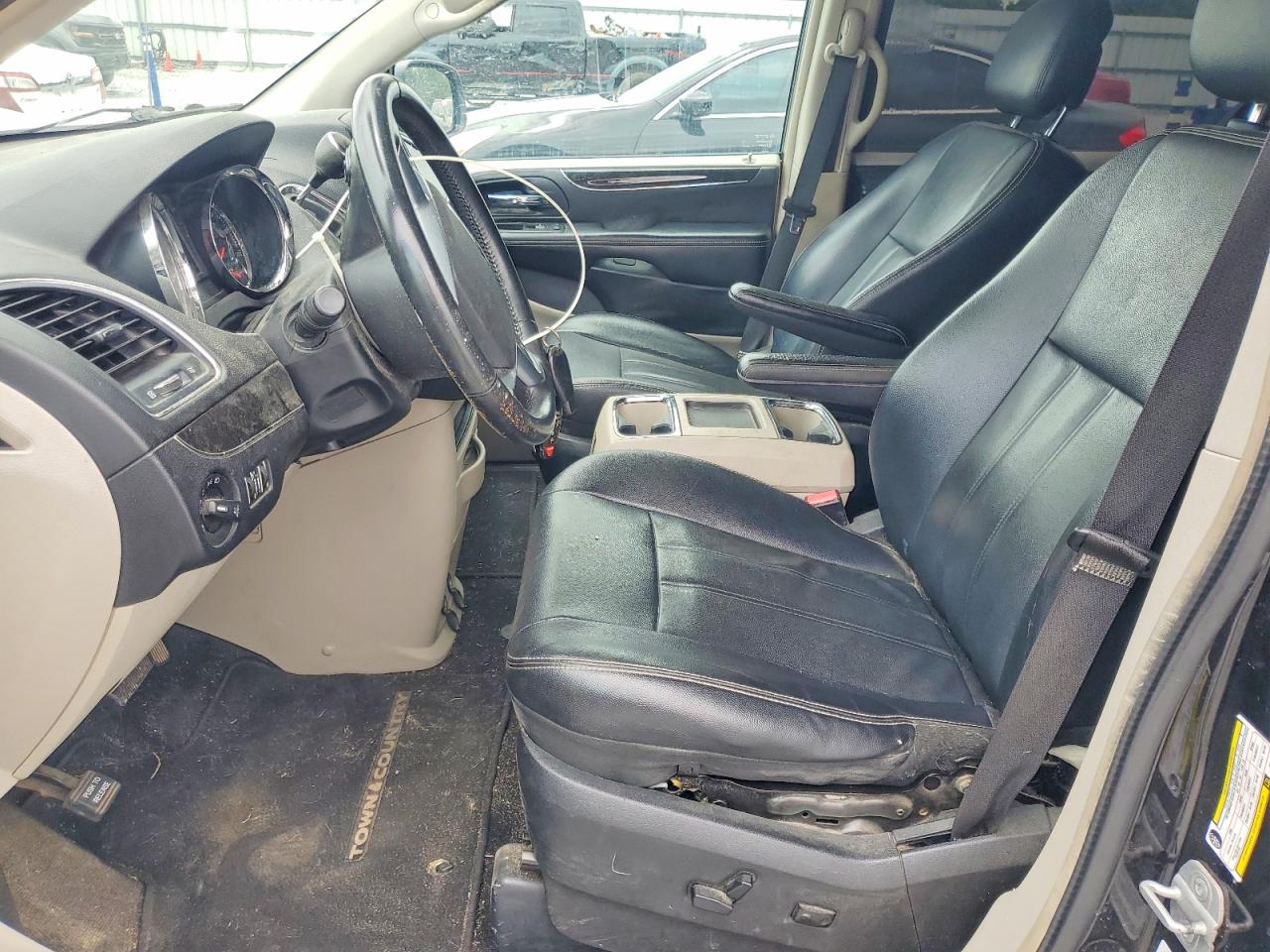 2013 Chrysler Town & Country Touring Black vin: 2C4RC1BG6DR675457