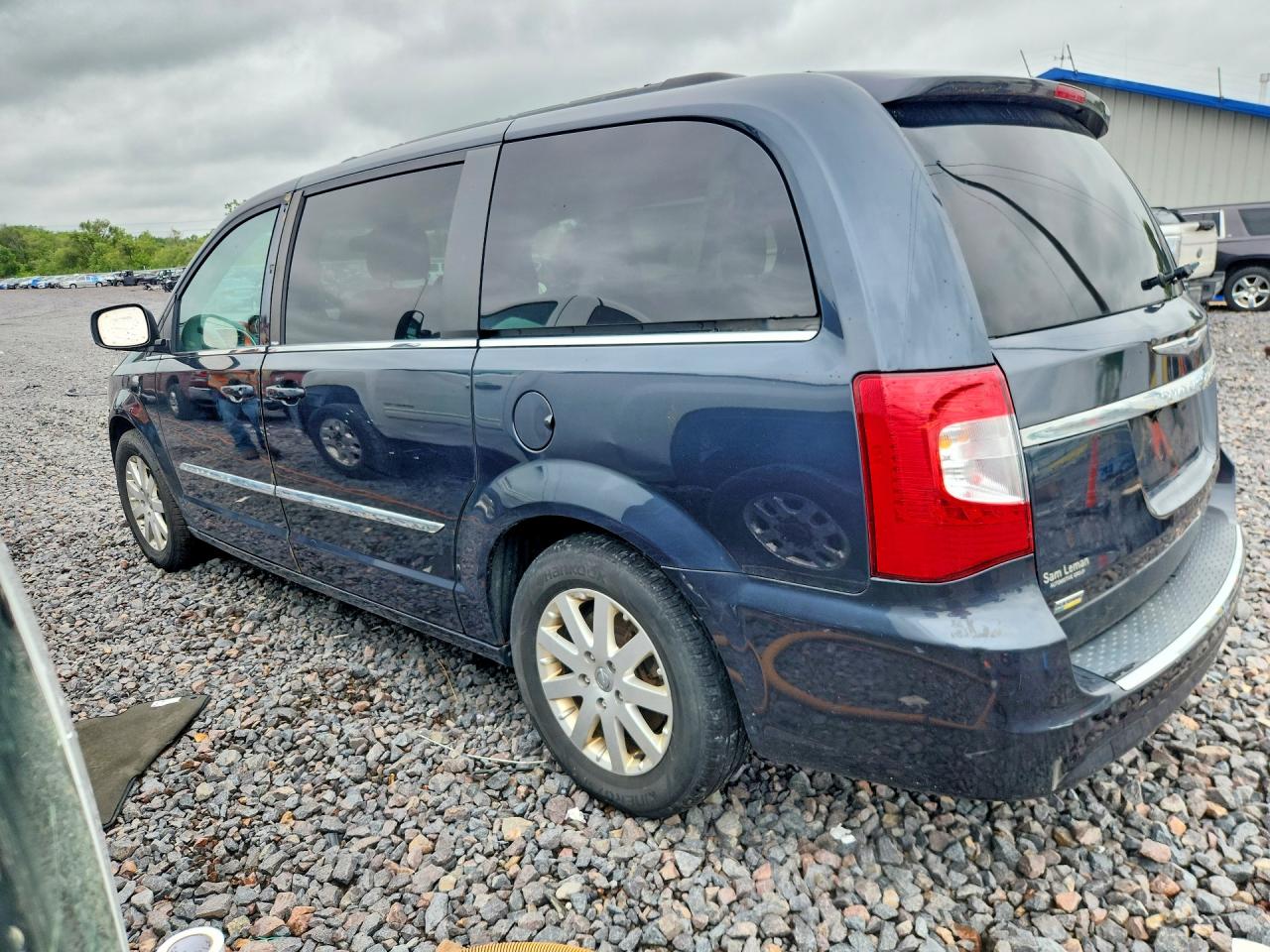 2013 Chrysler Town & Country Touring Blue vin: 2C4RC1BG6DR820965