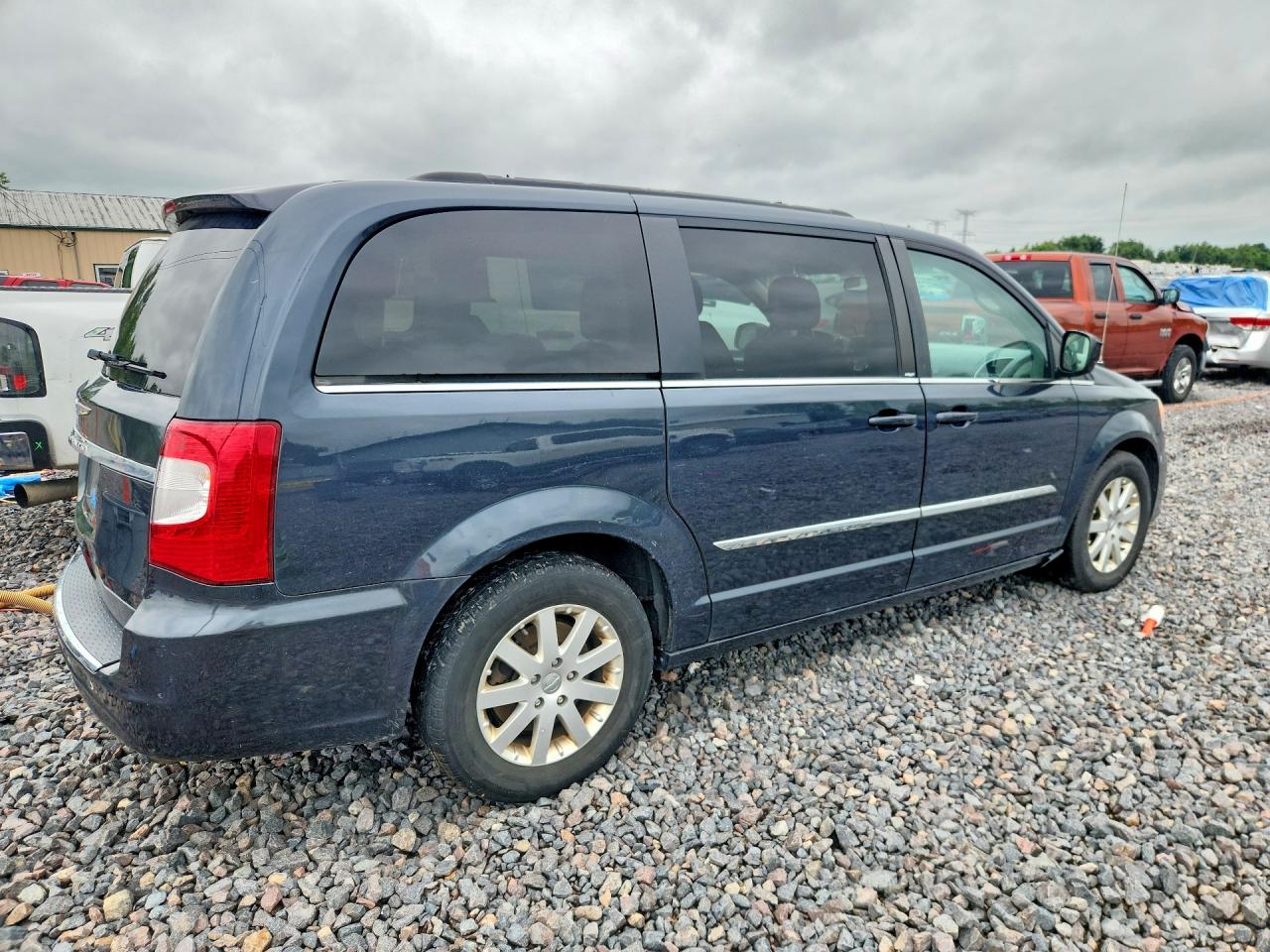 2013 Chrysler Town & Country Touring Blue vin: 2C4RC1BG6DR820965