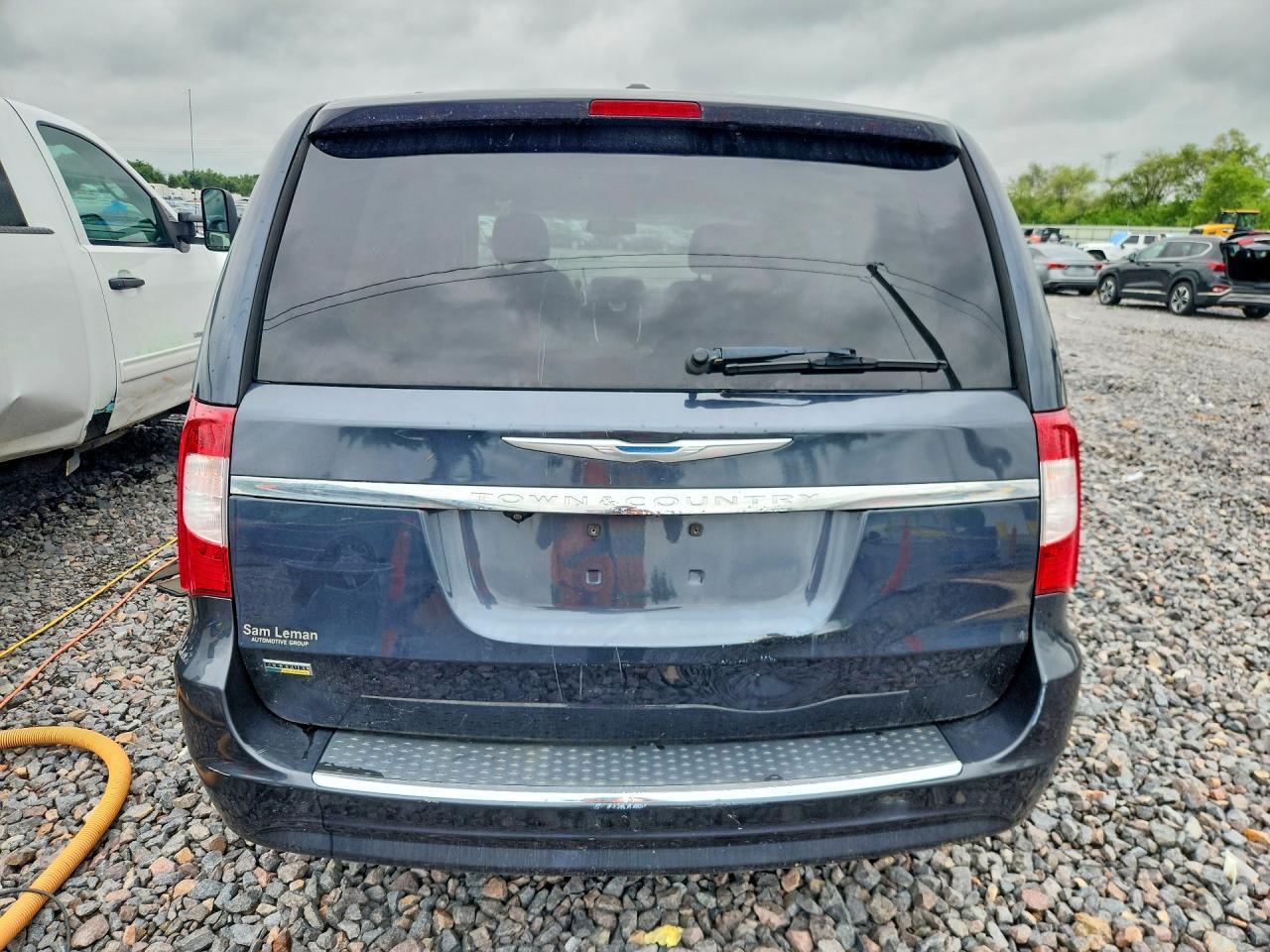 2013 Chrysler Town & Country Touring Blue vin: 2C4RC1BG6DR820965