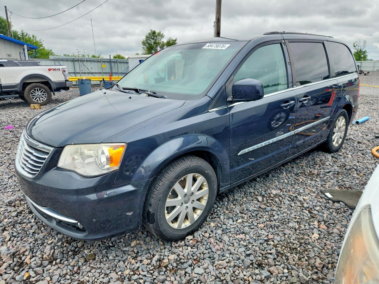 2013 Chrysler Town & Country Touring Blue vin: 2C4RC1BG6DR820965