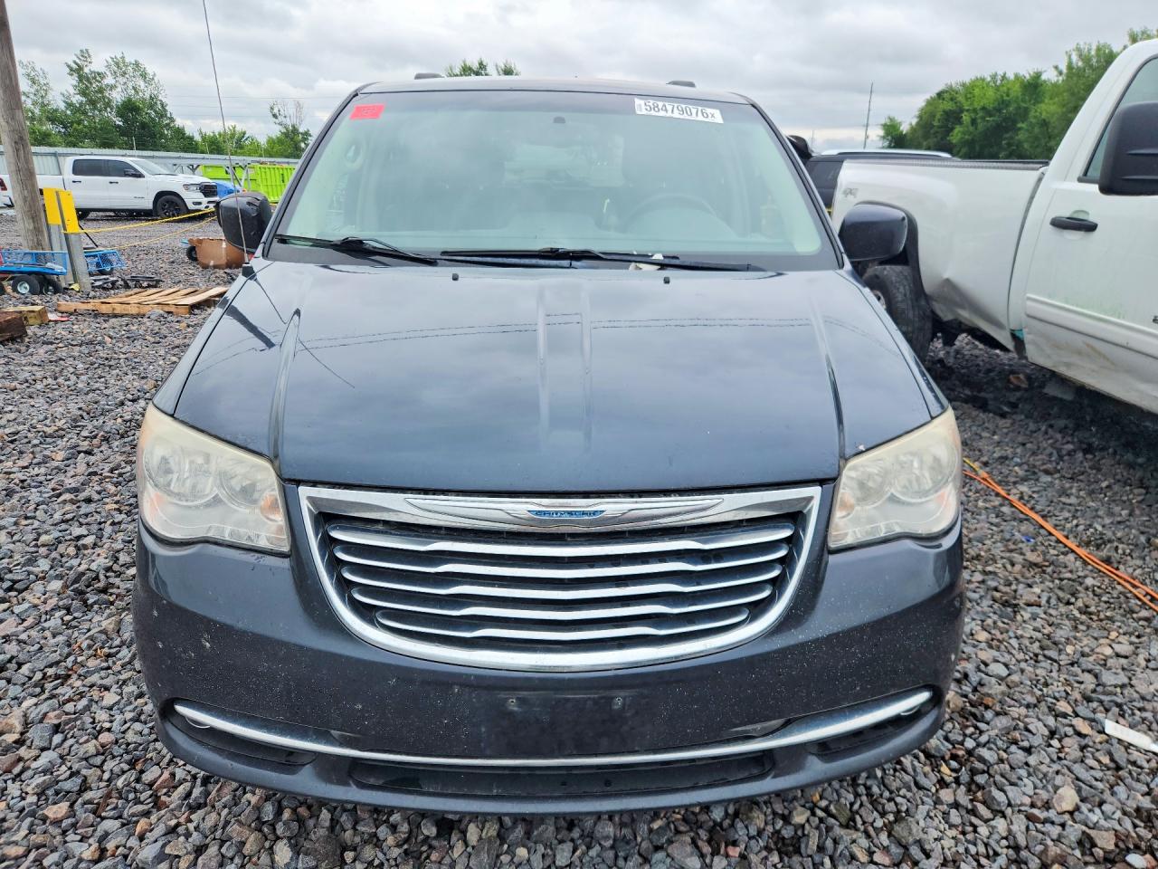 2013 Chrysler Town & Country Touring Blue vin: 2C4RC1BG6DR820965