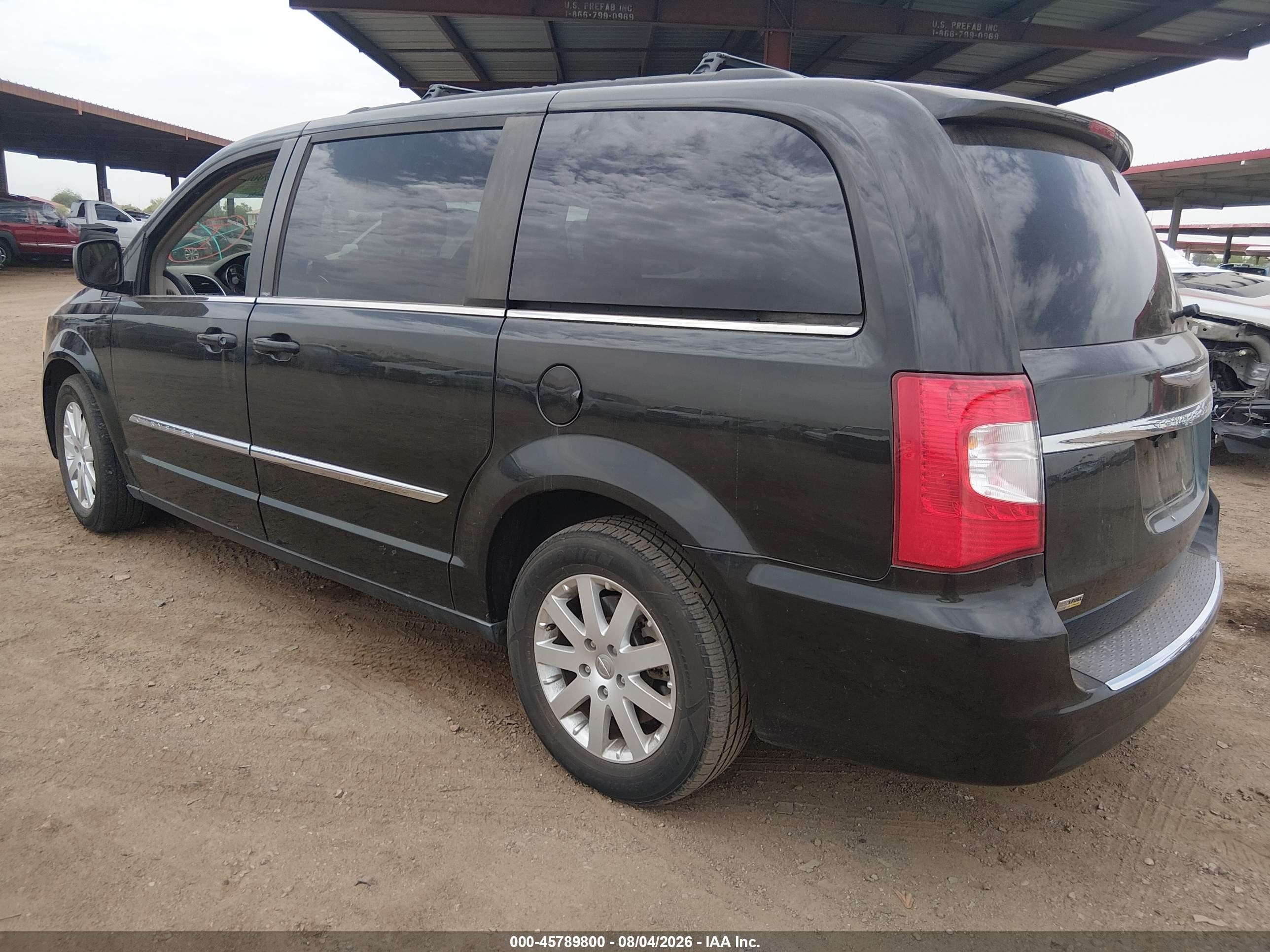 2014 Chrysler Town & Country Touring Black vin: 2C4RC1BG6ER124284