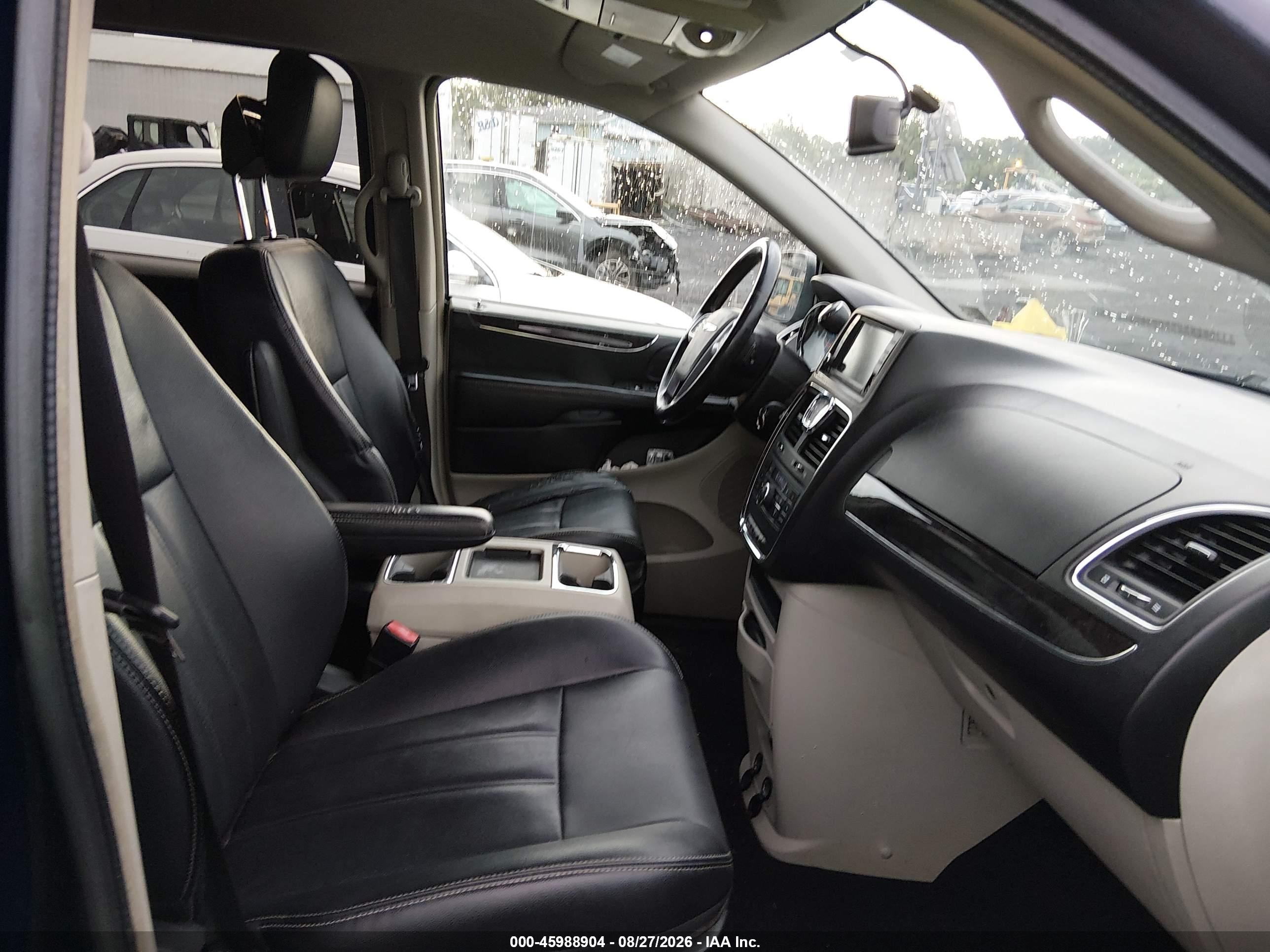 2014 Chrysler Town & Country Touring Blue vin: 2C4RC1BG6ER159133