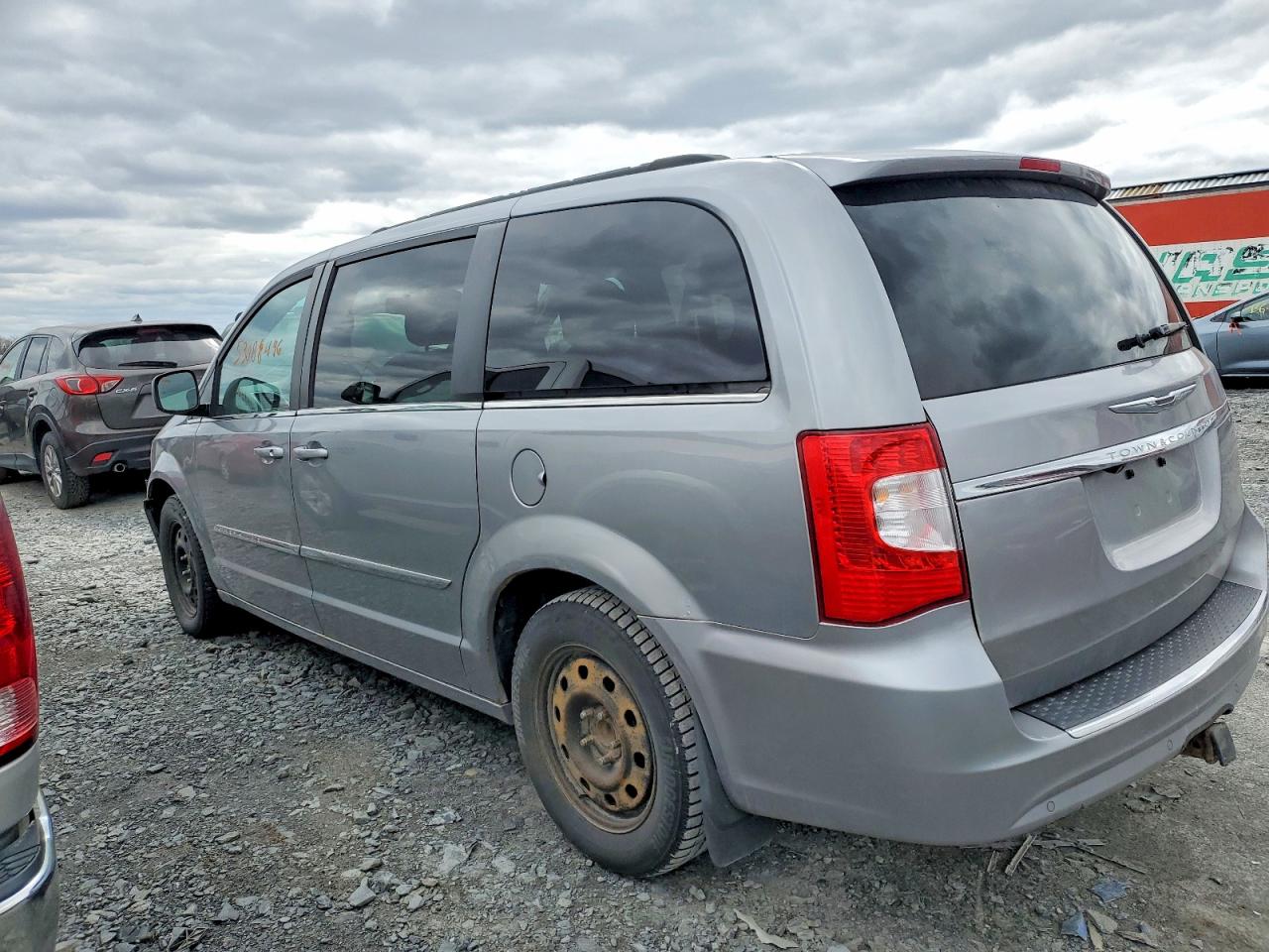2014 Chrysler Town & Country Touring Gray vin: 2C4RC1BG6ER205205