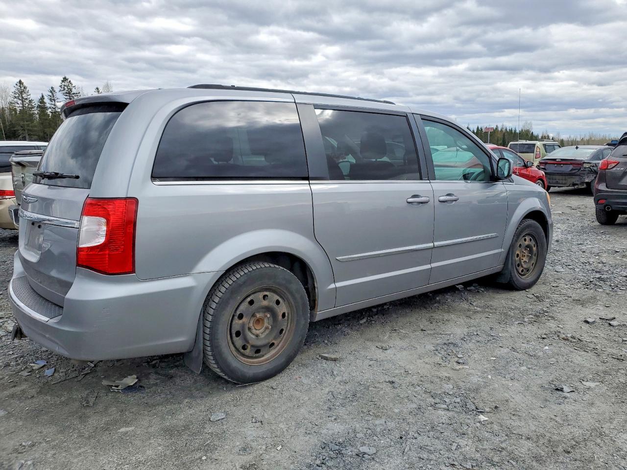 2014 Chrysler Town & Country Touring Gray vin: 2C4RC1BG6ER205205