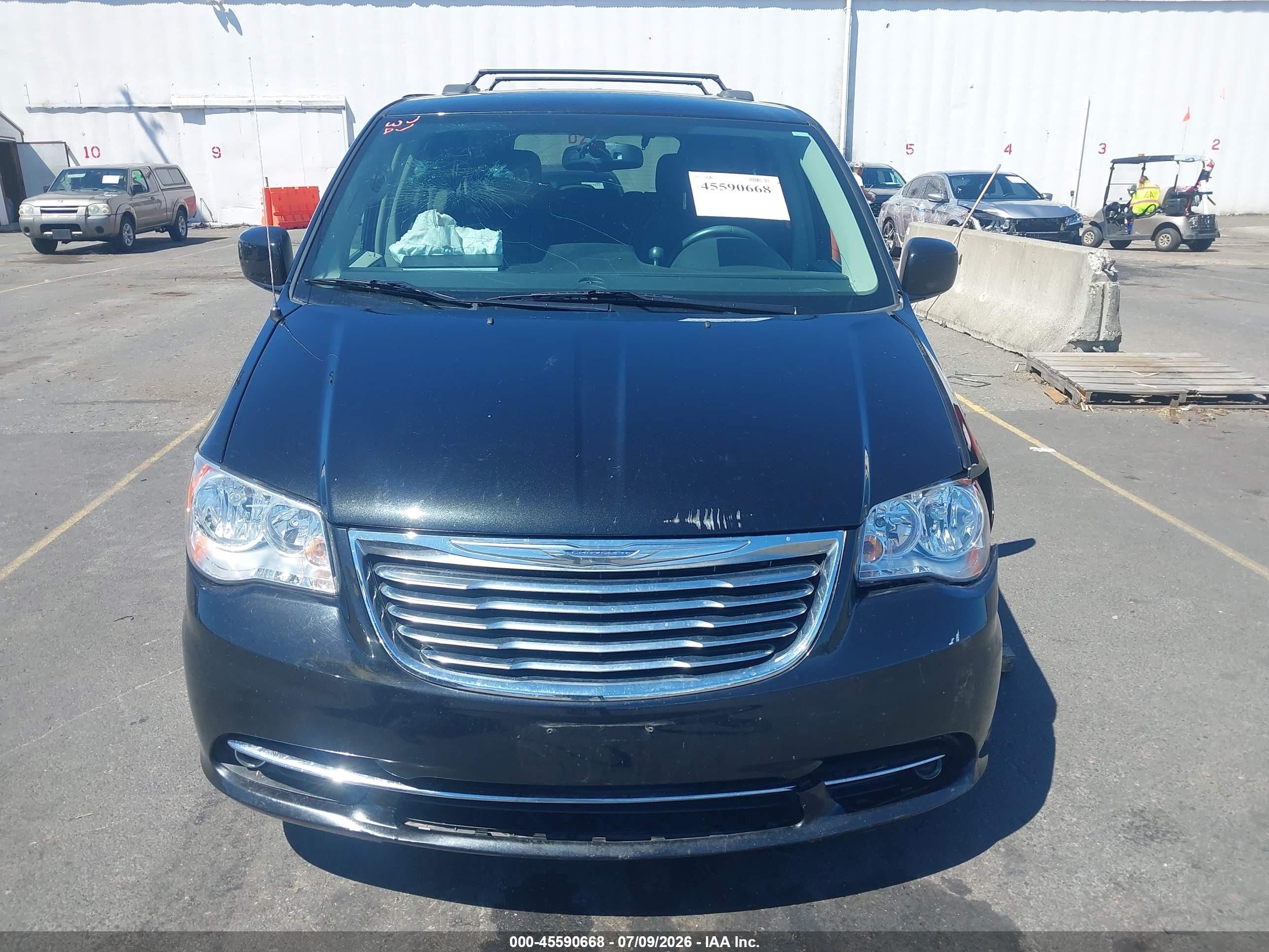 2014 Chrysler Town & Country Touring Black vin: 2C4RC1BG6ER342421