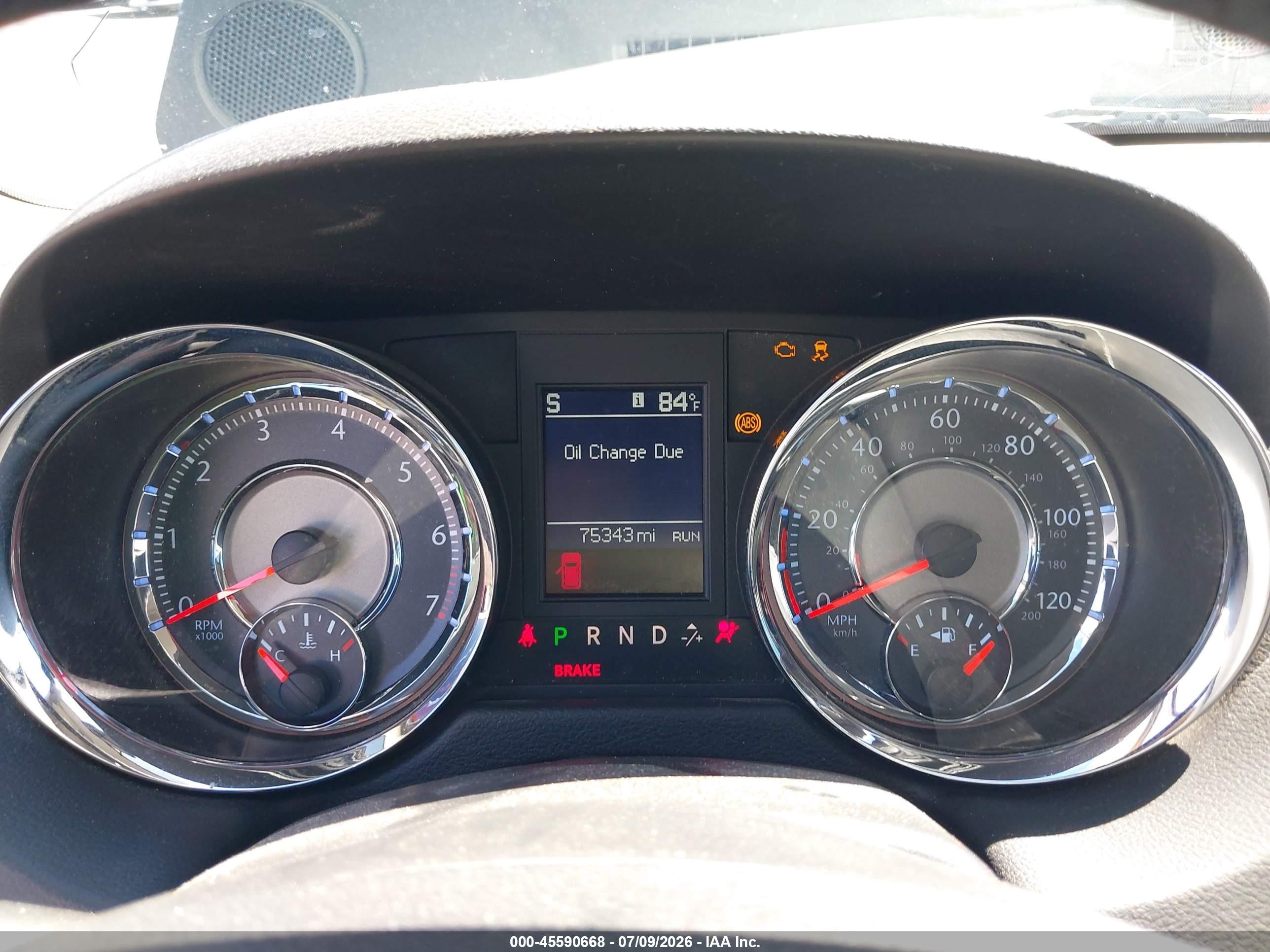 2014 Chrysler Town & Country Touring Black vin: 2C4RC1BG6ER342421