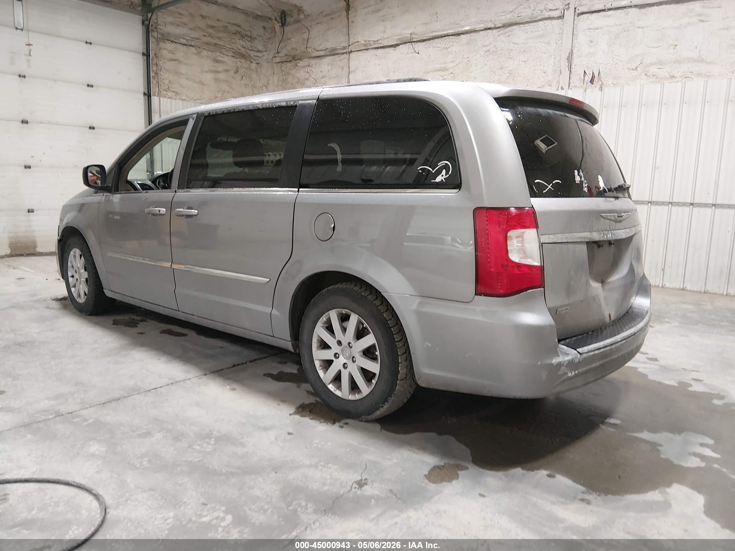2014 Chrysler Town & Country Touring Серебряный vin: 2C4RC1BG6ER343794