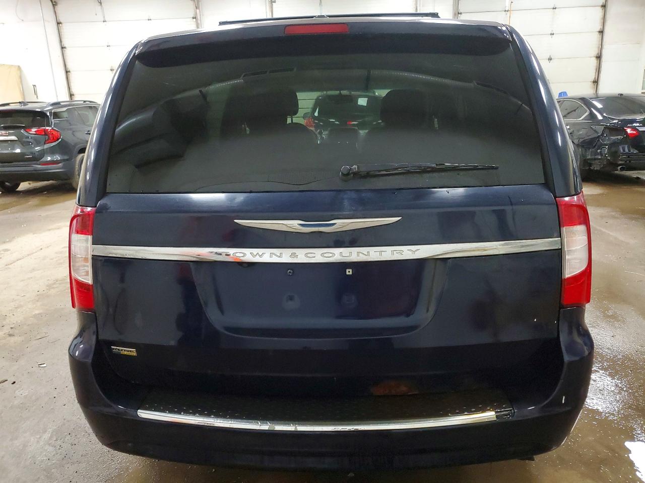 2014 Chrysler Town & Country Touring Синий vin: 2C4RC1BG6ER387178