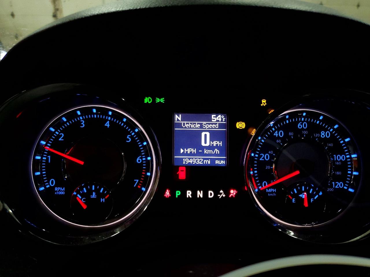 2014 Chrysler Town & Country Touring Синий vin: 2C4RC1BG6ER387178
