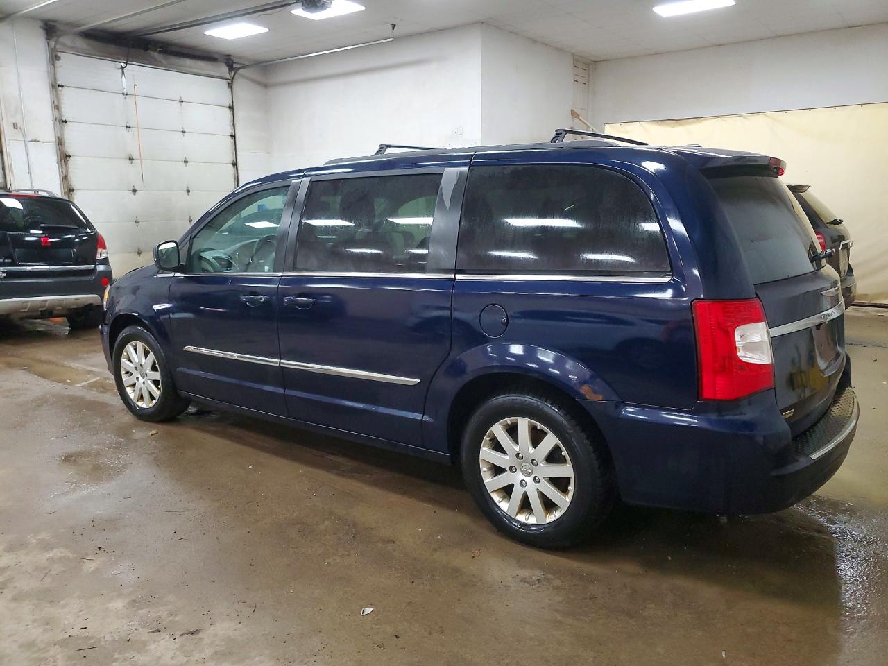 2014 Chrysler Town & Country Touring Синий vin: 2C4RC1BG6ER387178
