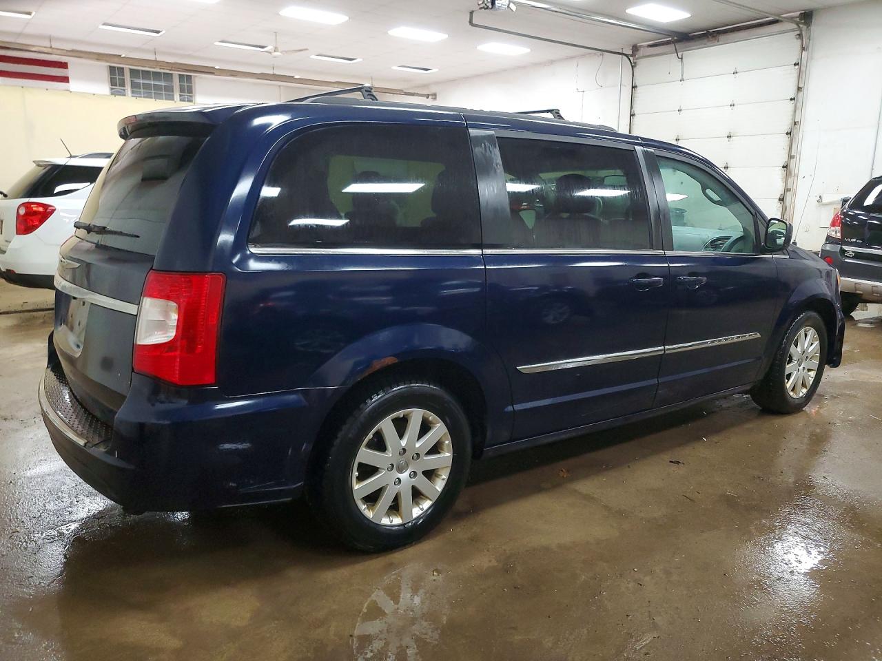 2014 Chrysler Town & Country Touring Синий vin: 2C4RC1BG6ER387178