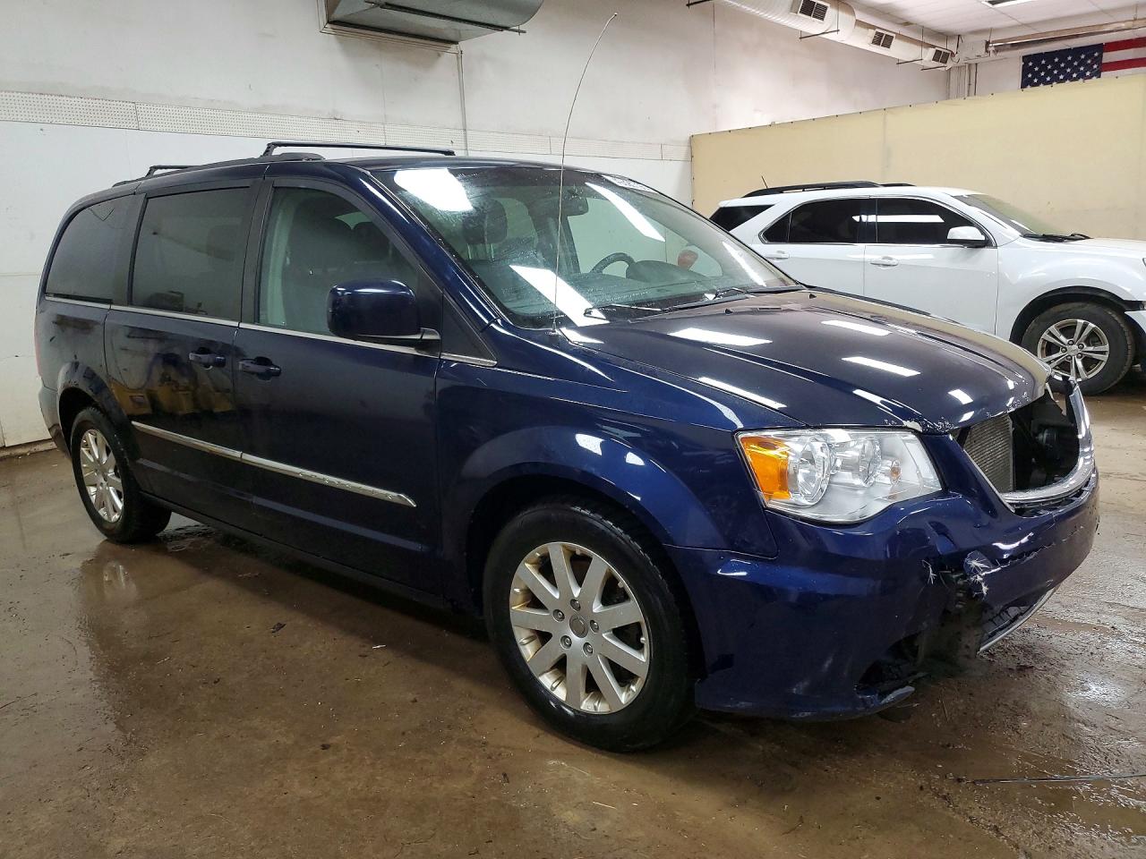 2014 Chrysler Town & Country Touring Синий vin: 2C4RC1BG6ER387178