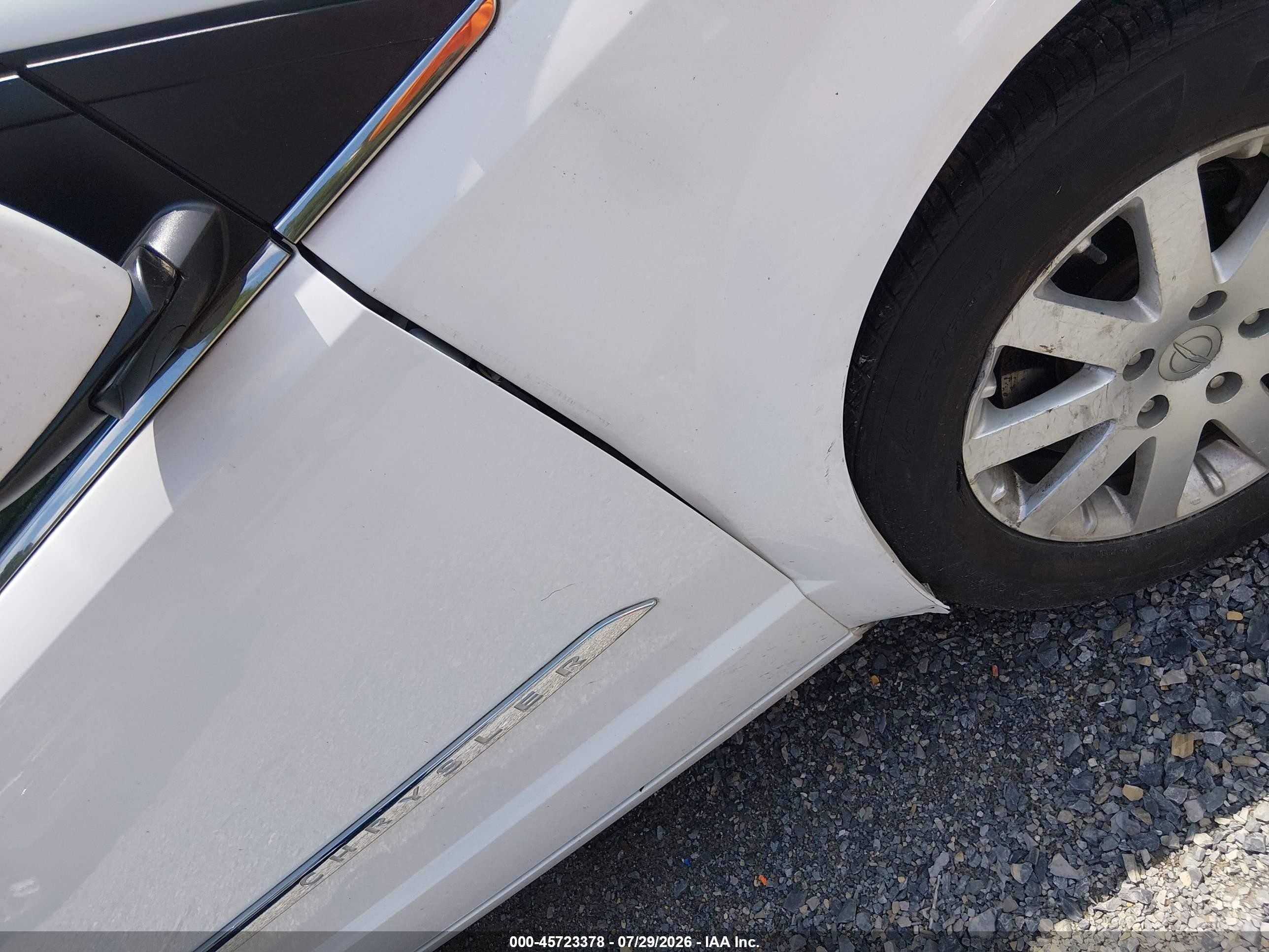 2014 Chrysler Town & Country Touring Белый vin: 2C4RC1BG6ER395006