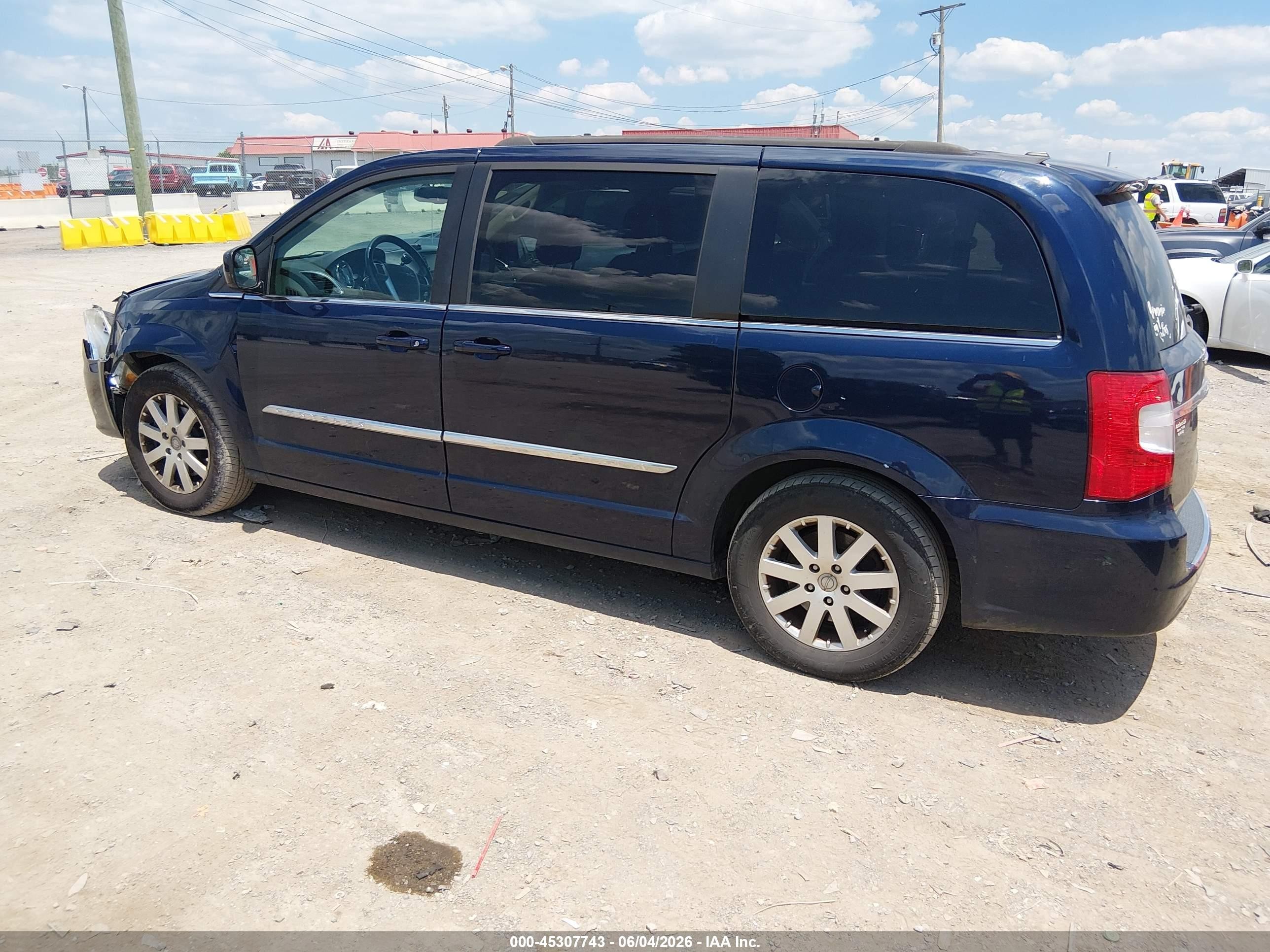 2014 Chrysler Town & Country Touring Black vin: 2C4RC1BG6ER399010