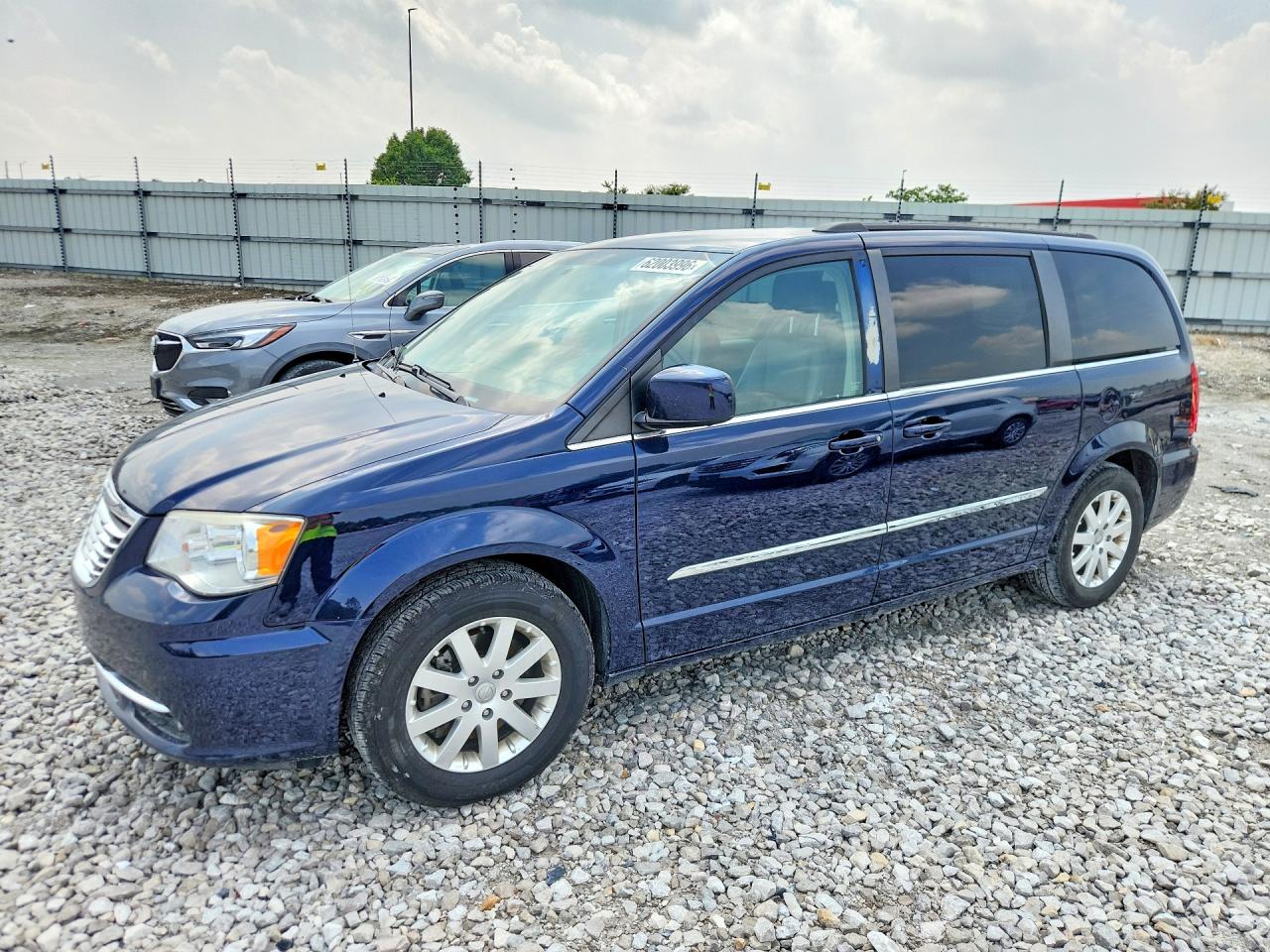 2014 Chrysler Town & Country Touring Синий vin: 2C4RC1BG6ER400429