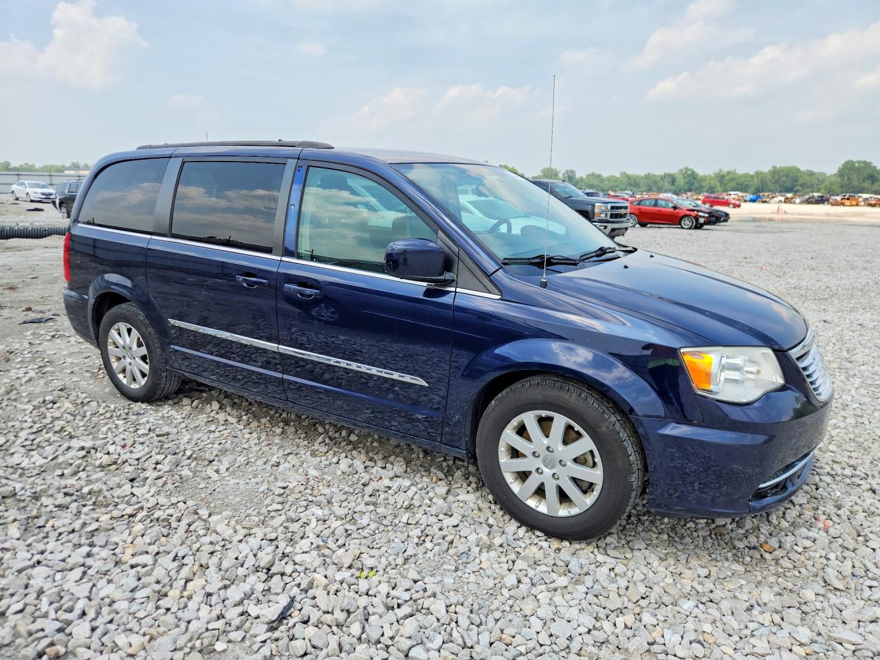 2014 Chrysler Town & Country Touring Blue vin: 2C4RC1BG6ER400429