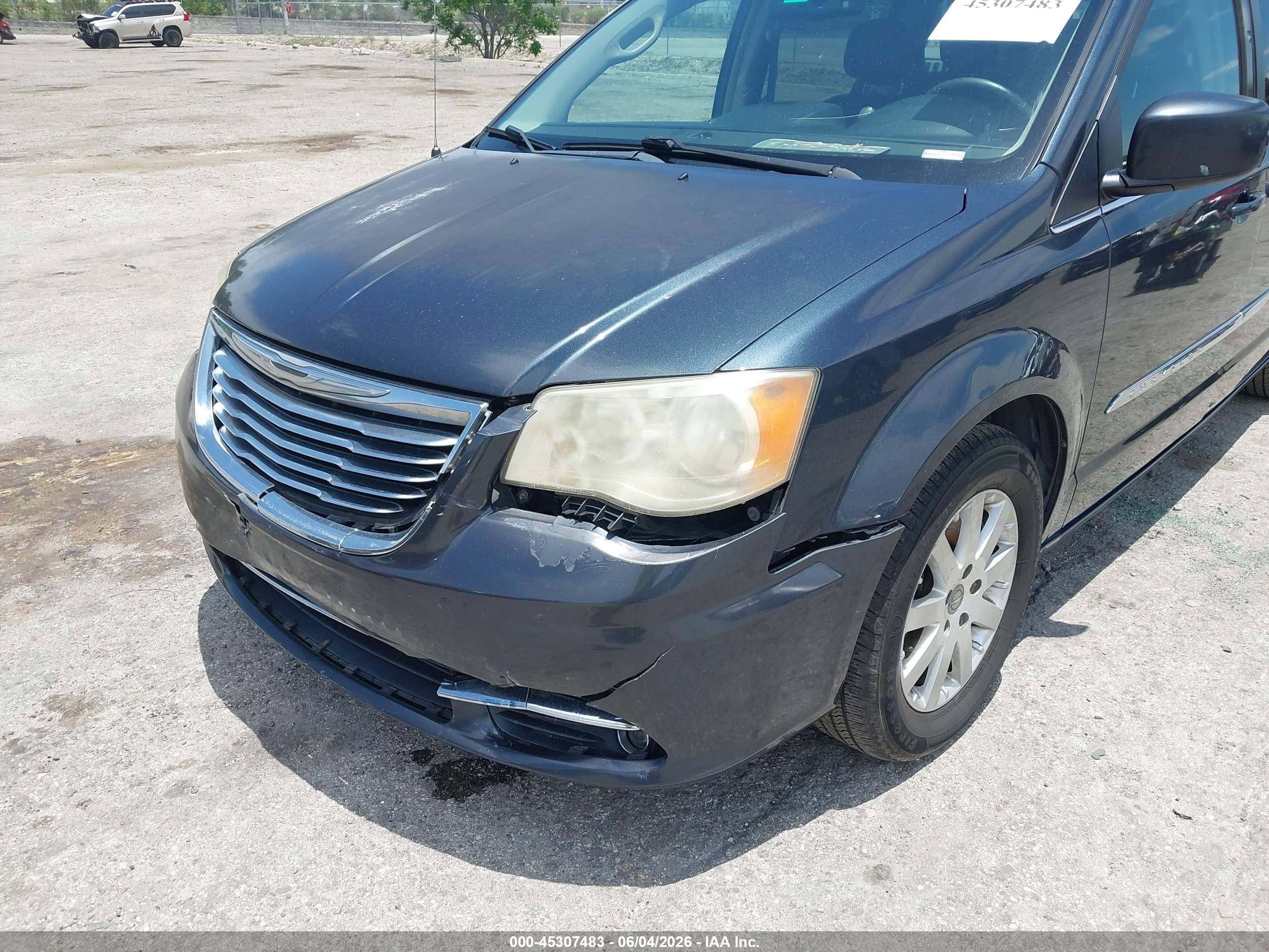 2014 Chrysler Town & Country Touring Серый vin: 2C4RC1BG6ER400480