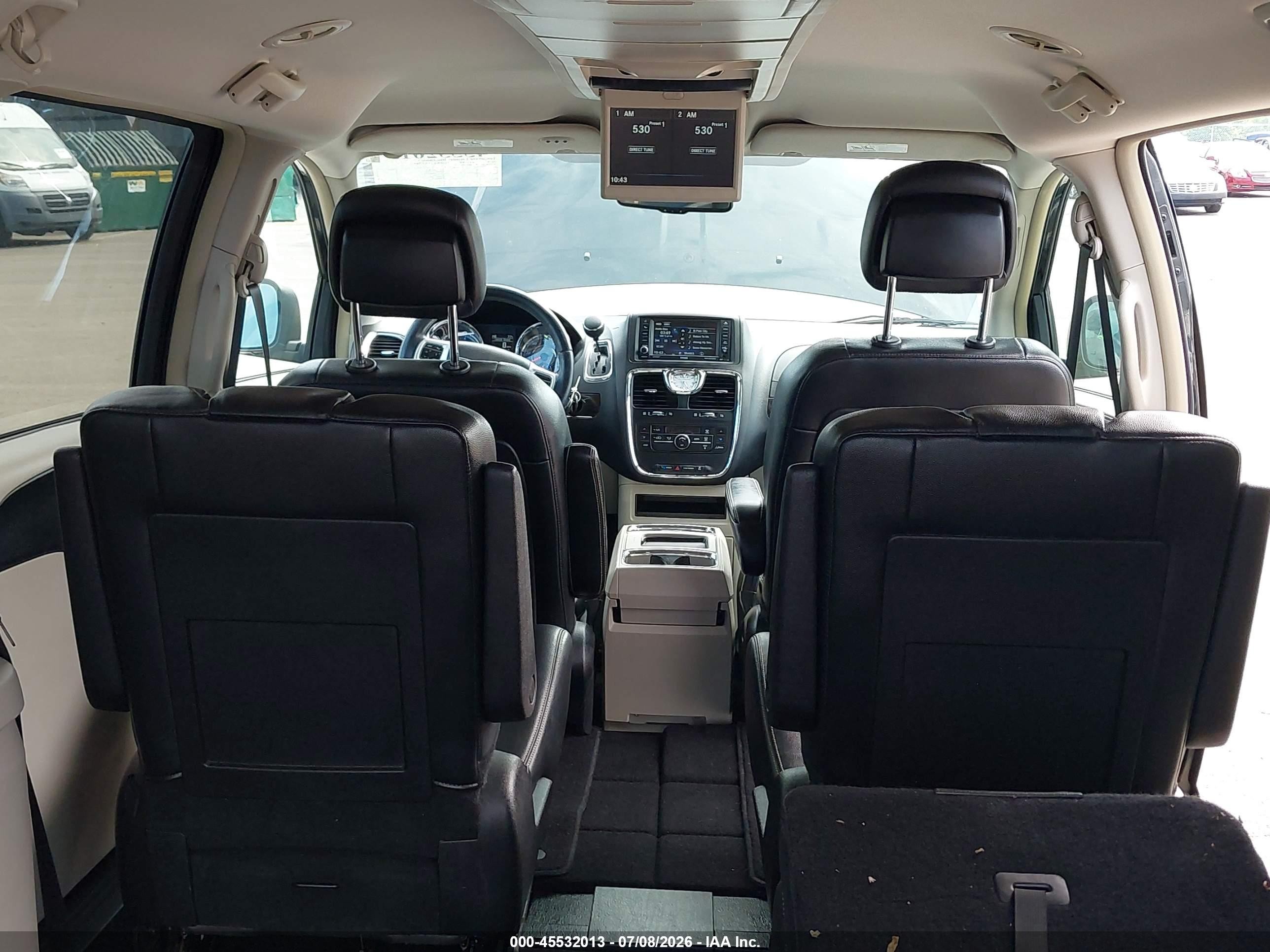 2014 Chrysler Town & Country Touring Black vin: 2C4RC1BG6ER437299