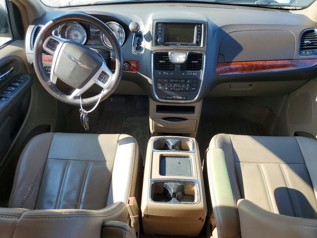 2014 Chrysler Town & Country Touring Белый vin: 2C4RC1BG6ER460713