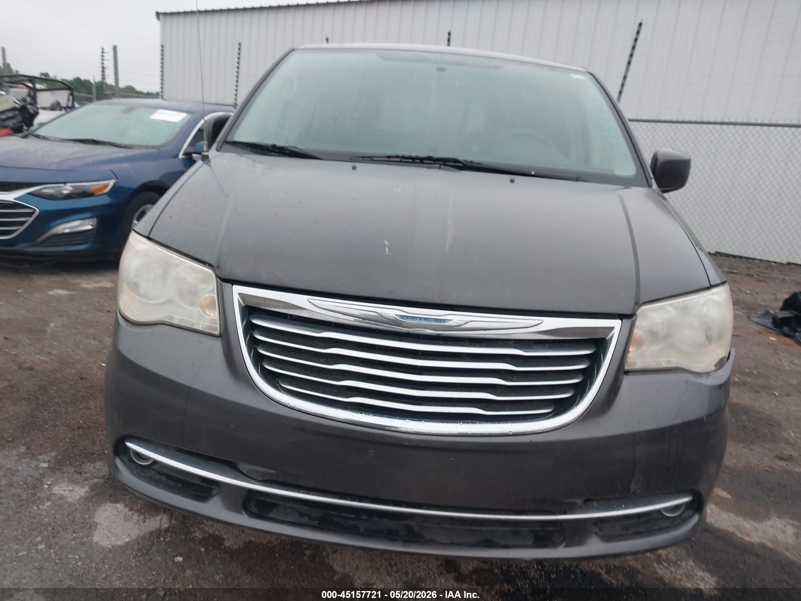 2015 Chrysler Town & Country Touring Черный vin: 2C4RC1BG6FR510463